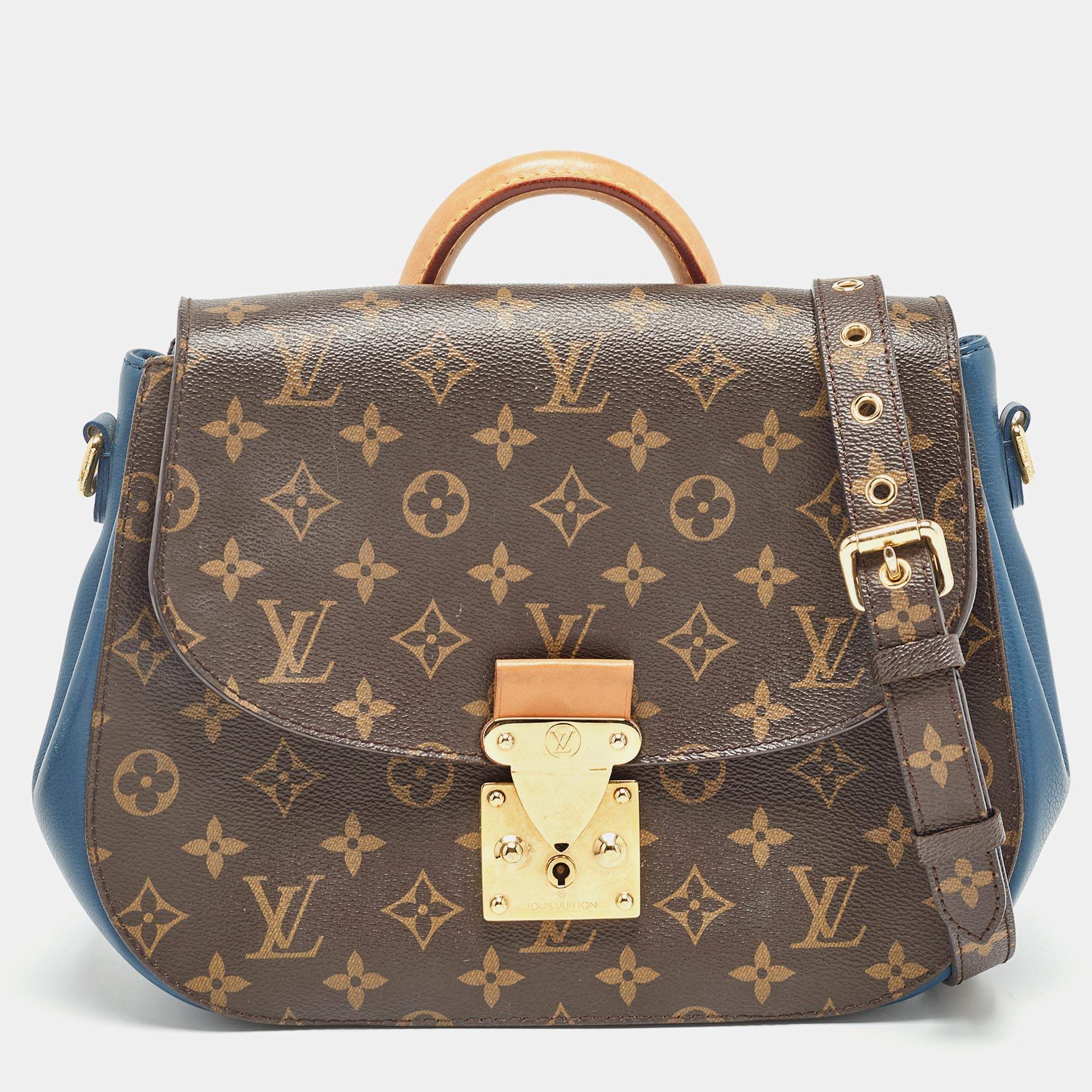 Pre Owned Louis Vuitton Celeste Monogram Canvas Eden MM Bag