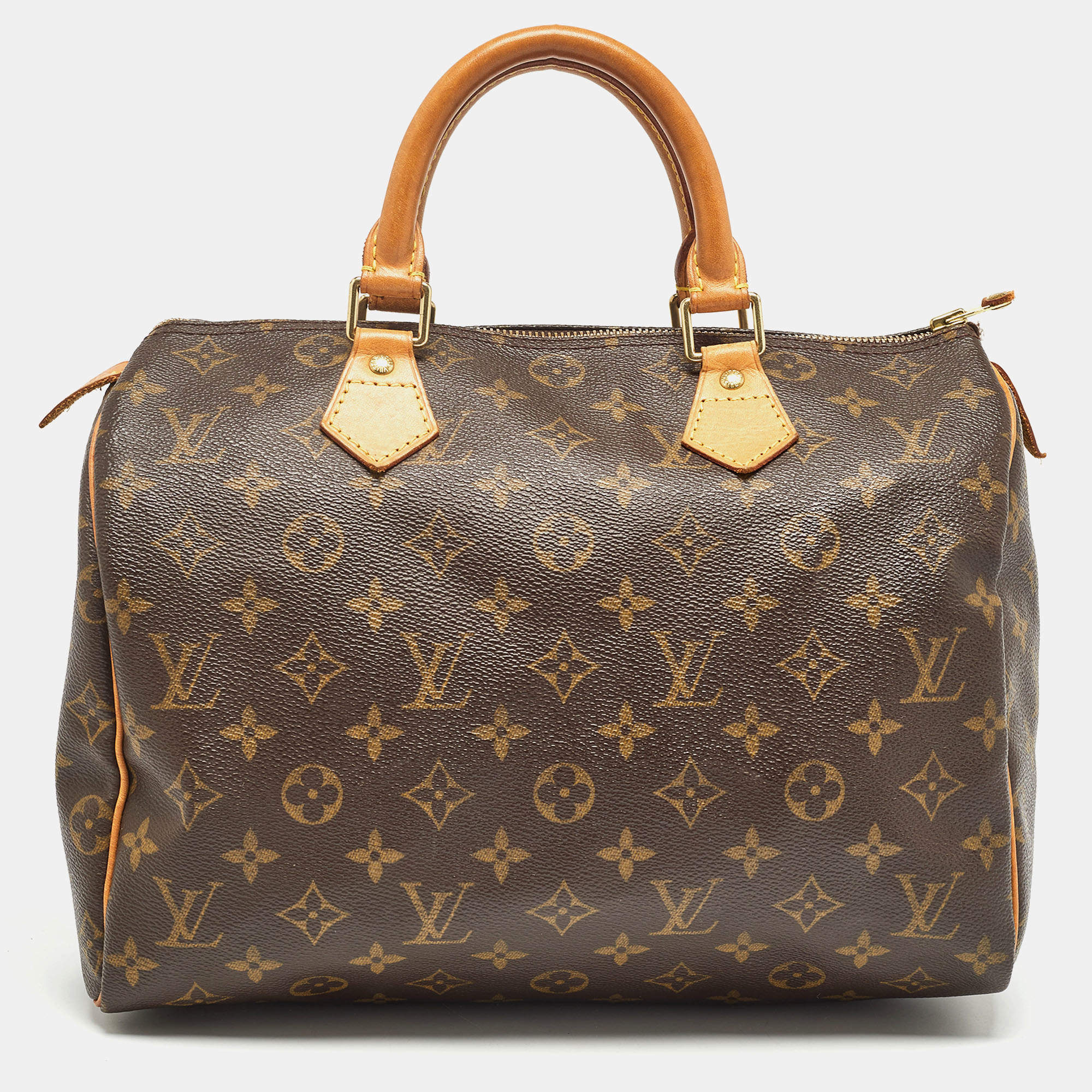 Pre Owned Louis Vuitton Monogram Canvas Speedy 30 Bag