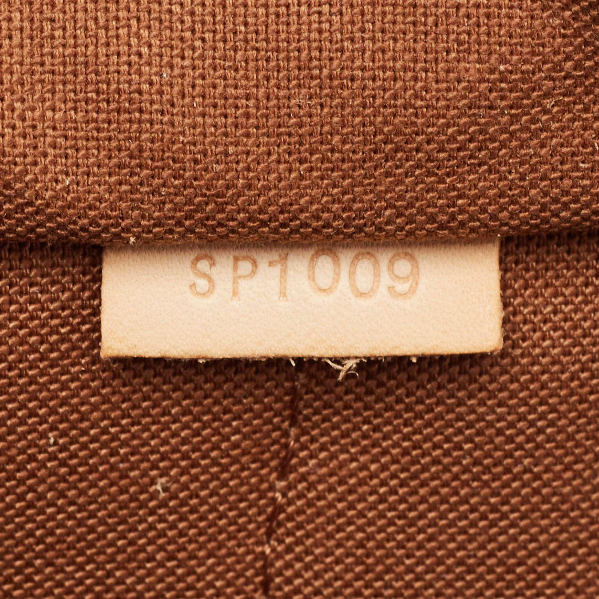 Pre Owned Louis Vuitton Monogram Canvas and Leather Montorgueil PM Bag