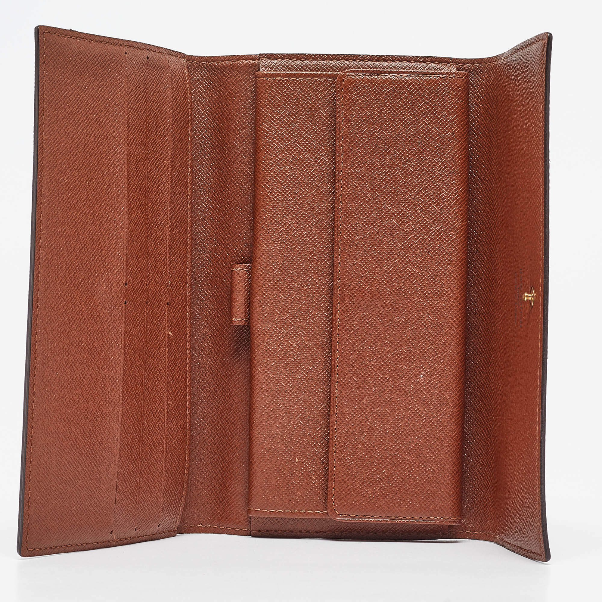 Louis Vuitton Brown Tresor hotsell Porte-tresor International Wallet 10