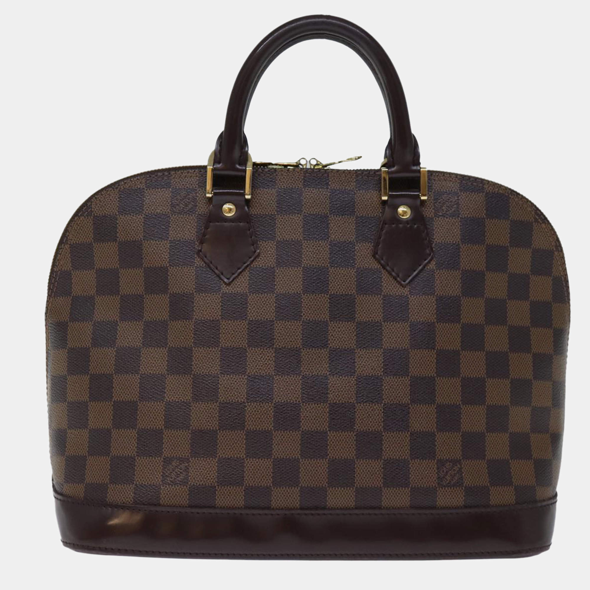 Louis Vuitton Brown Damier Ebene Canvas Alma handbag