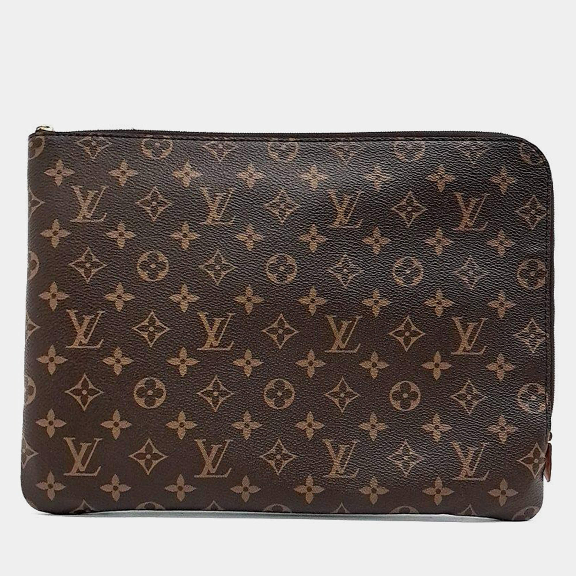 Louis Vuitton Brown Monogram Etui Voyage MM Pouch