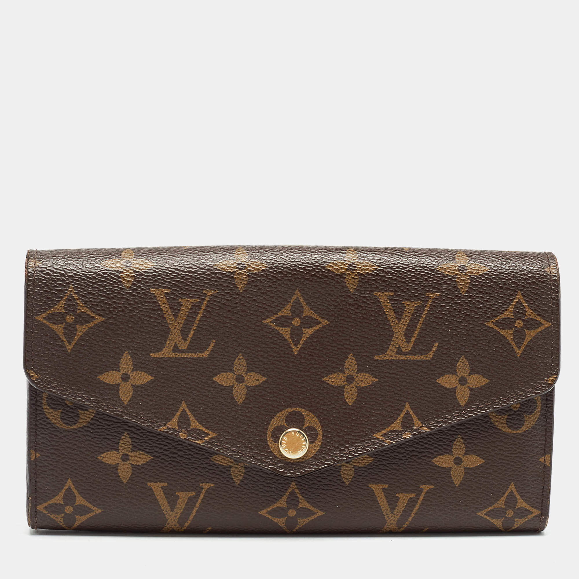 Louis Vuitton Monogram Canvas Sarah Wallet
