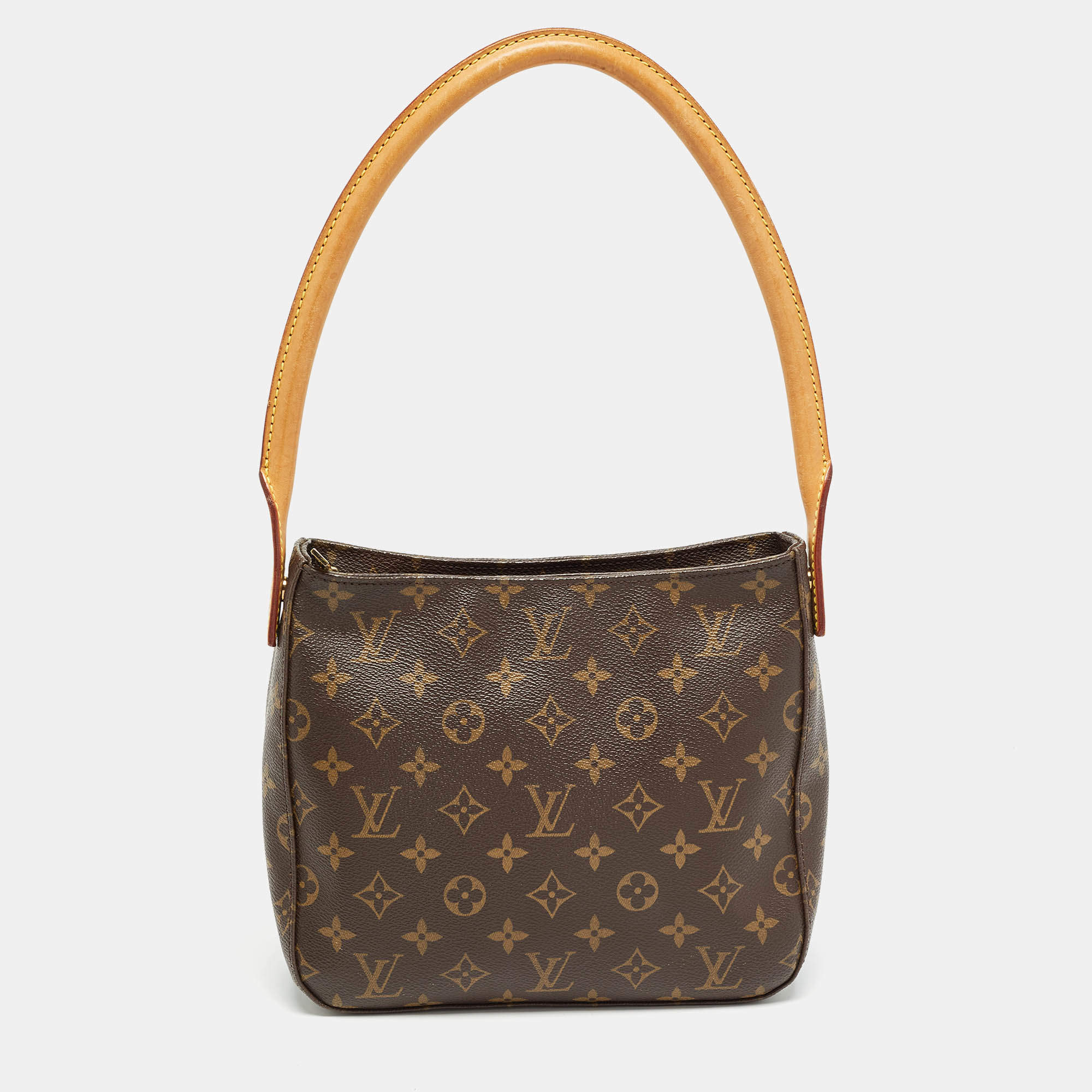 Pre Owned Louis Vuitton Monogram Canvas Looping MM Bag