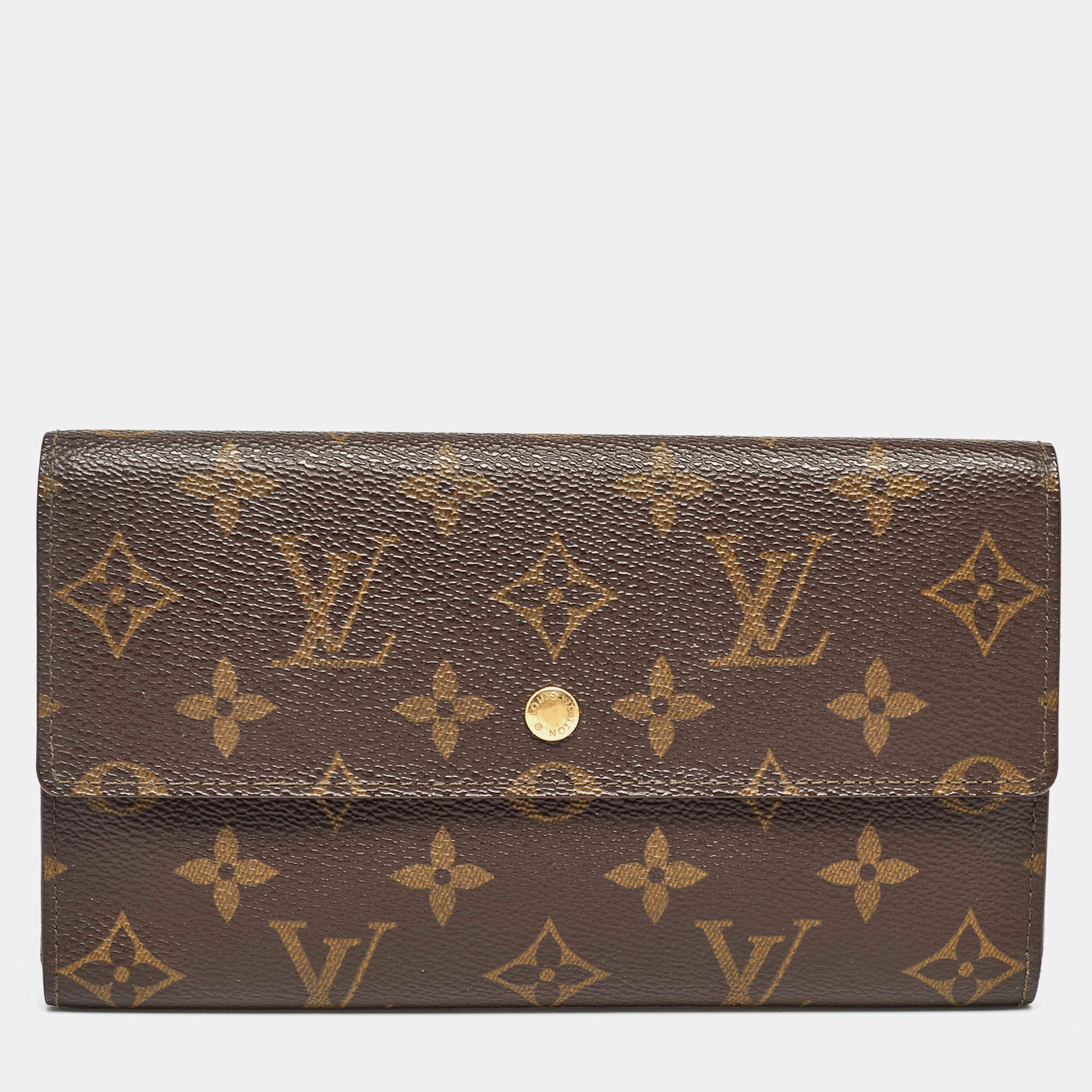 Louis Vuitton Monogram Canvas Porte Tresor International Wallet