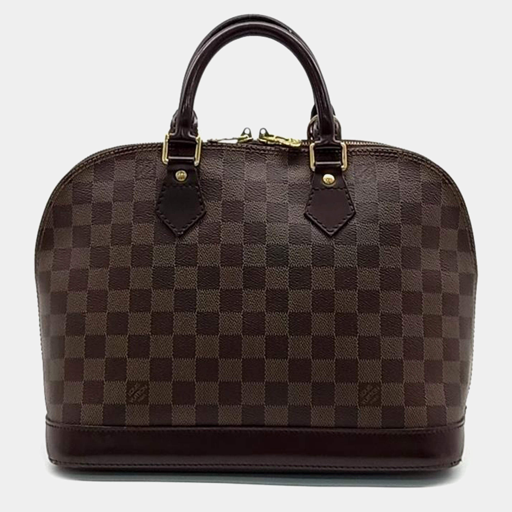 Pre Owned Louis Vuitton Damier Alma PM bag
