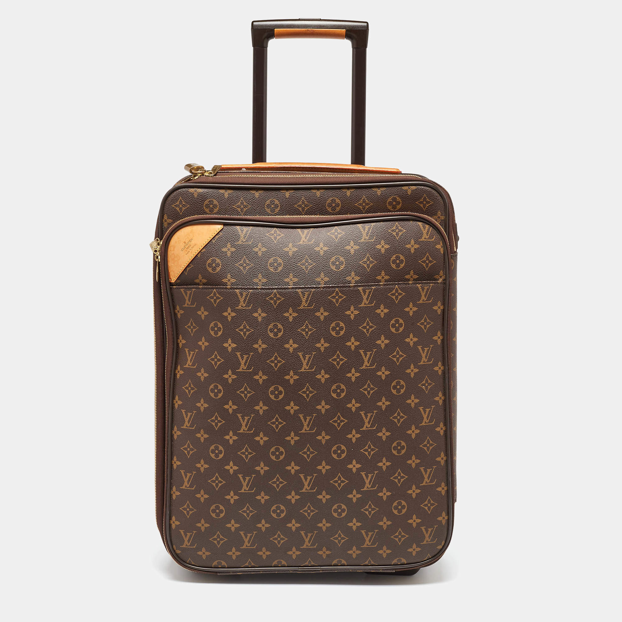 Louis Vuitton Monogram Canvas Business Pegase Legere 55 Luggage