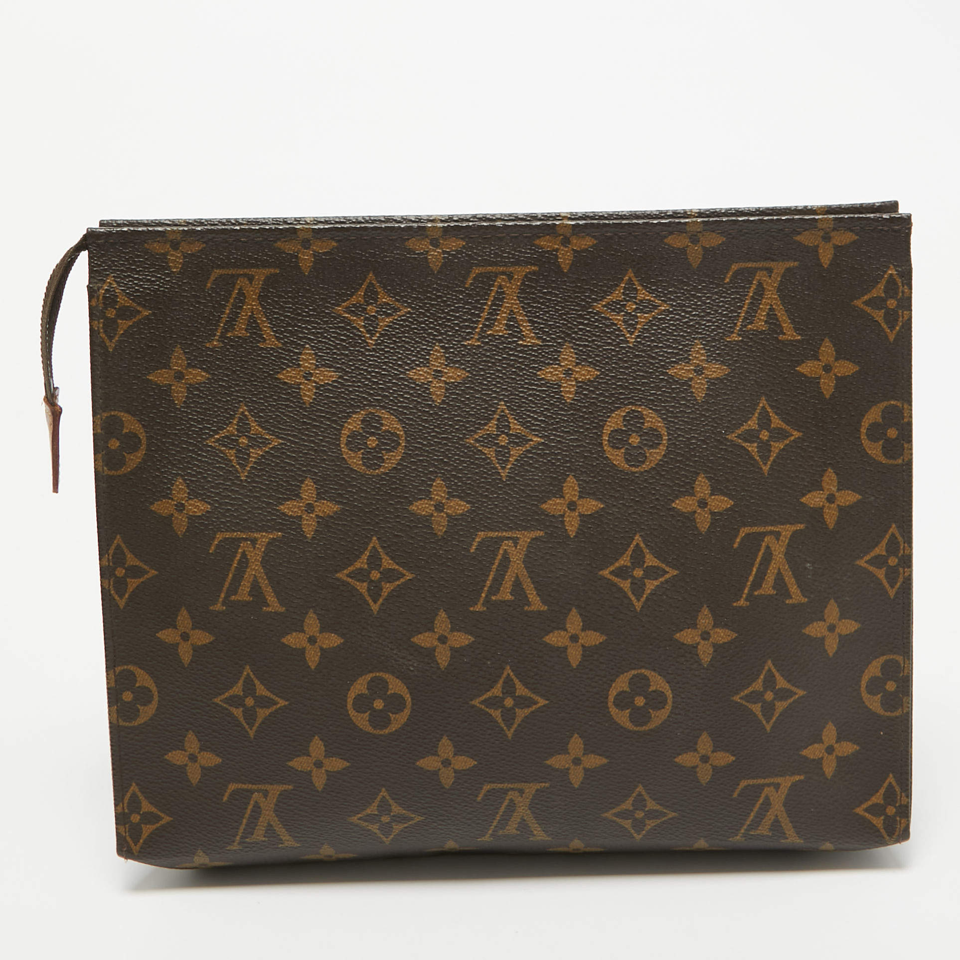 Pre Owned Louis Vuitton Monogram Canvas Poche Toilette NM Pouch