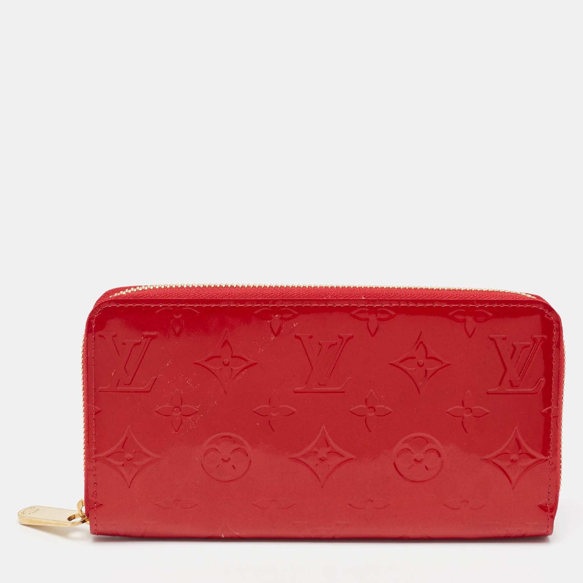 Louis Vuitton Pomme D’amour Monogram Vernis Zippy Wallet