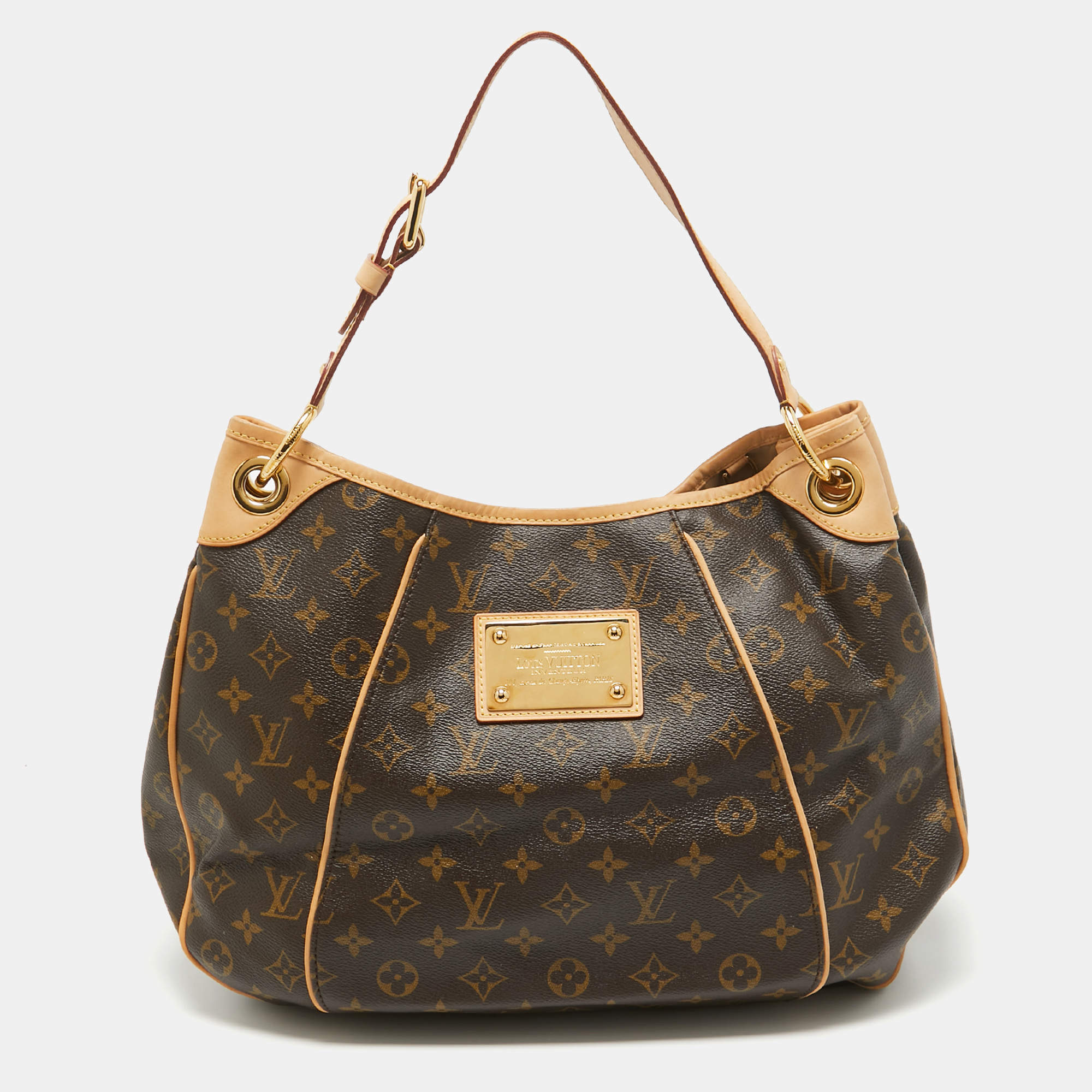 Pre Owned Louis Vuitton Monogram Canvas Galliera PM Bag