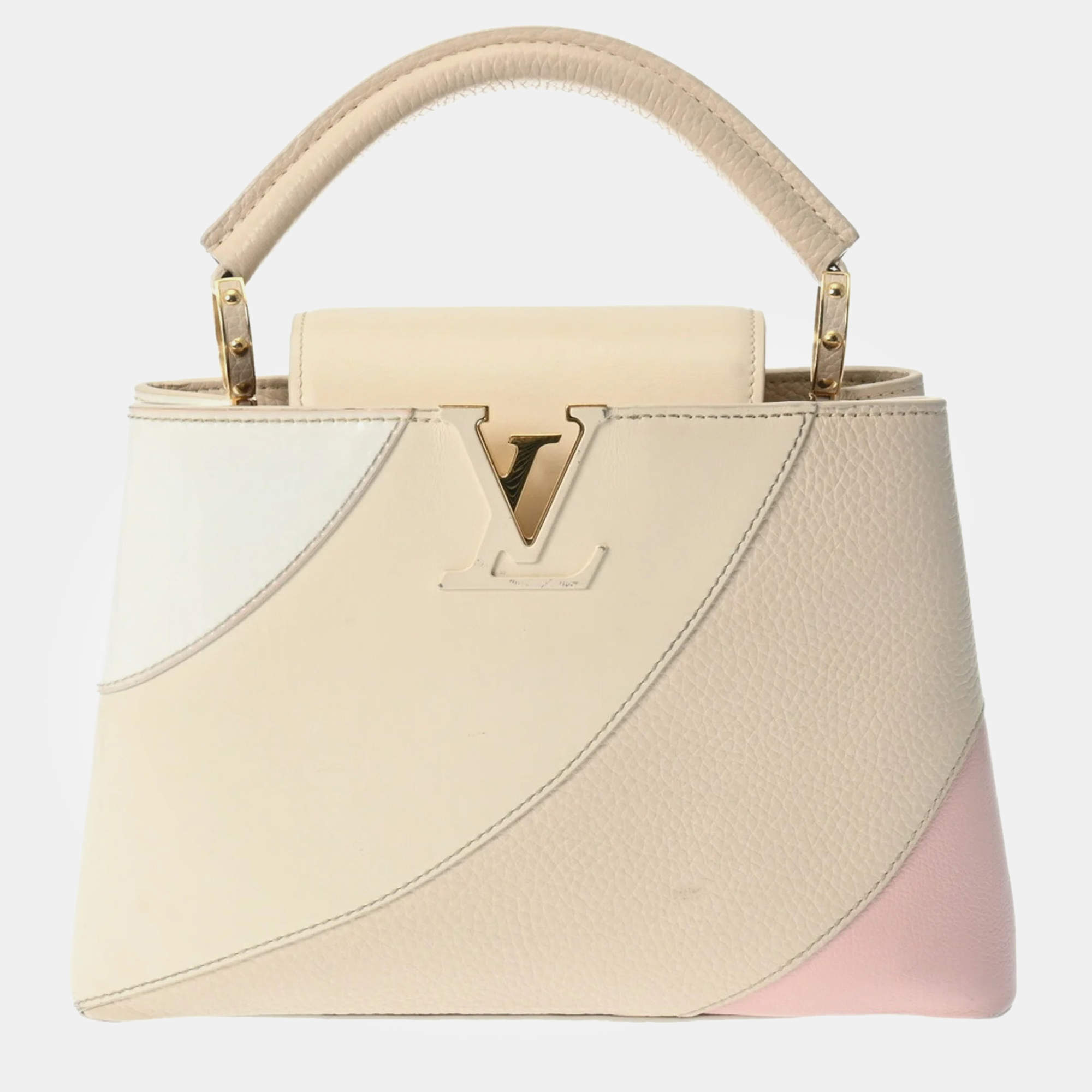 Louis Vuitton Multicolor Leather Capucines BB Top Handle Bag