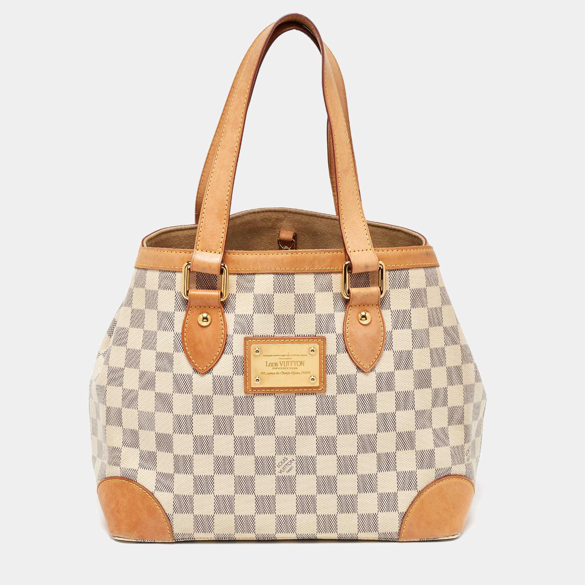 مملوكة مسبقًا Louis Vuitton Damier Azur Canvas Hampstead PM Bag