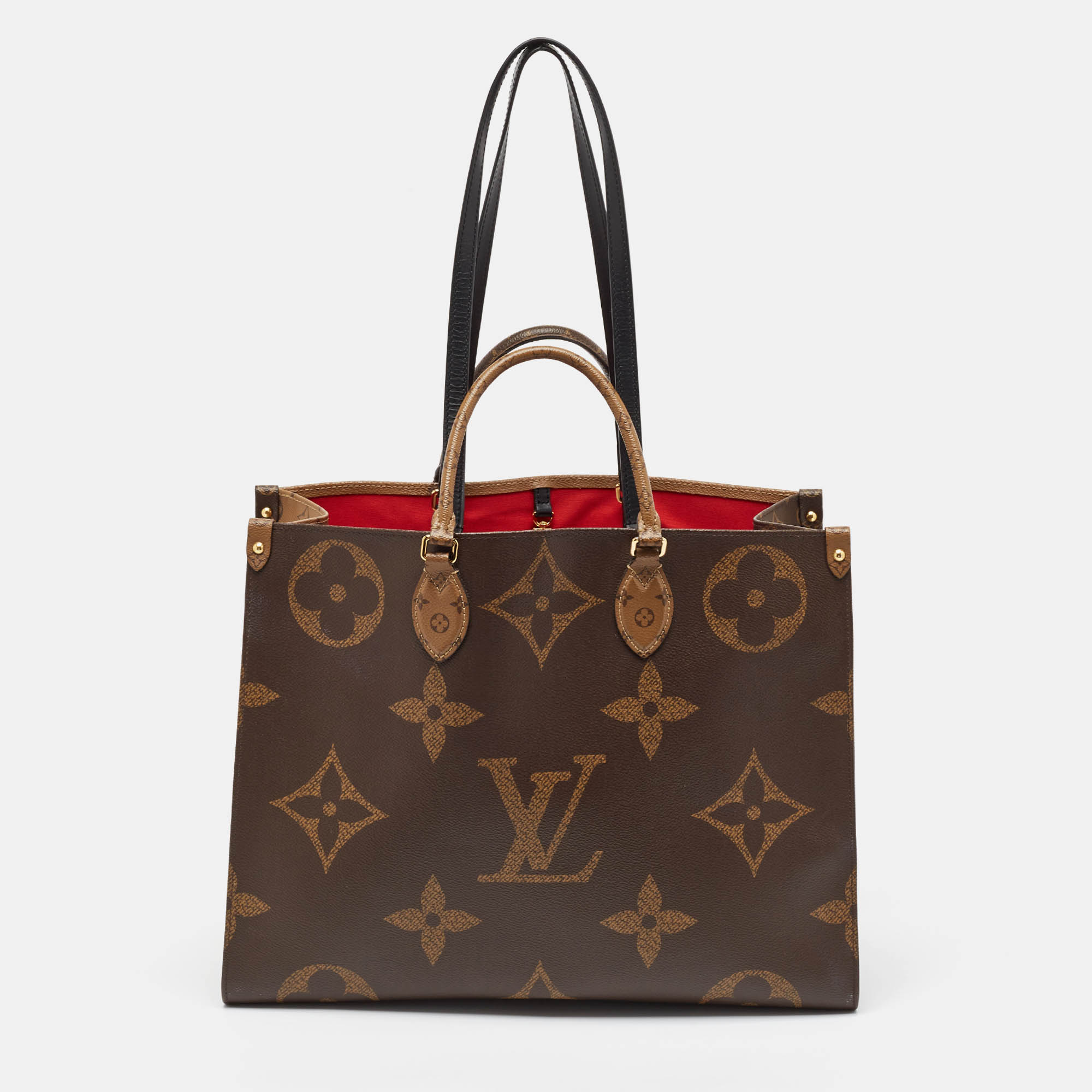 Louis Vuitton Monogram Reverse Giant Canvas OnTheGo GM Bag