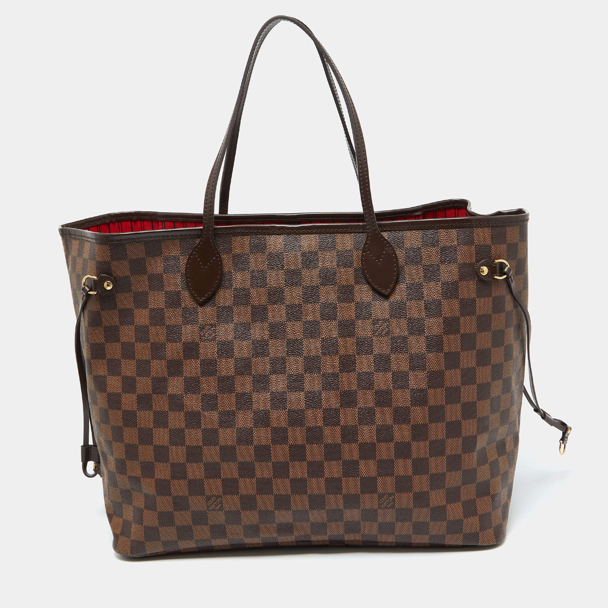 Louis Vuitton Damier Ebene Canvas Neverfull GM Bag