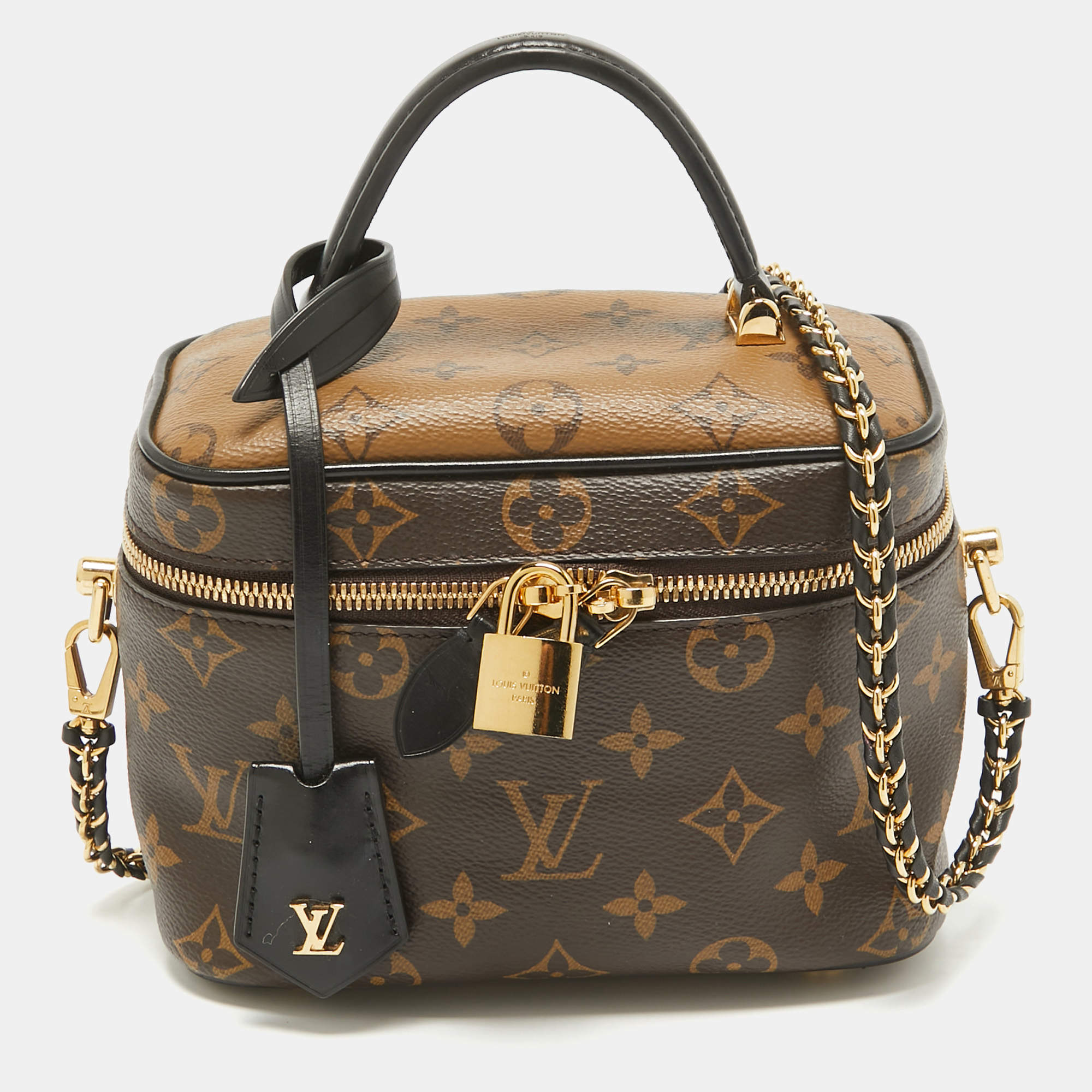 Pre Owned Louis Vuitton Monogram/Reverse Monogram Canvas Vanity PM