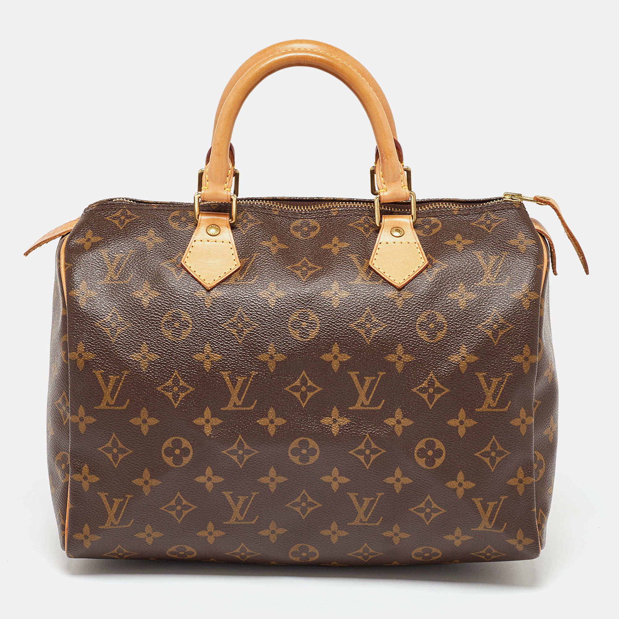 Pre Owned Louis Vuitton Monogram Canvas Speedy 30 Bag