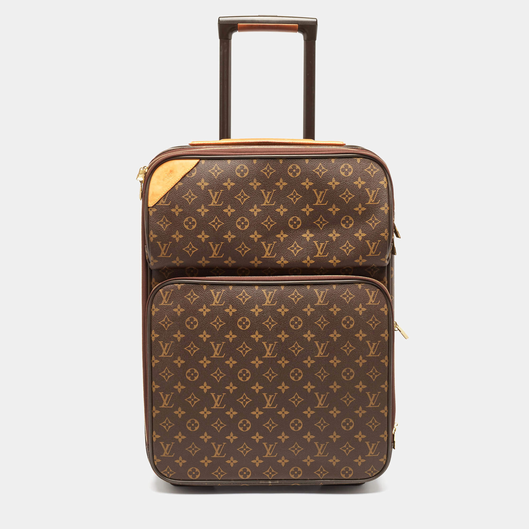 Louis Vuitton Monogram Canvas Business Pegase 55 Luggage