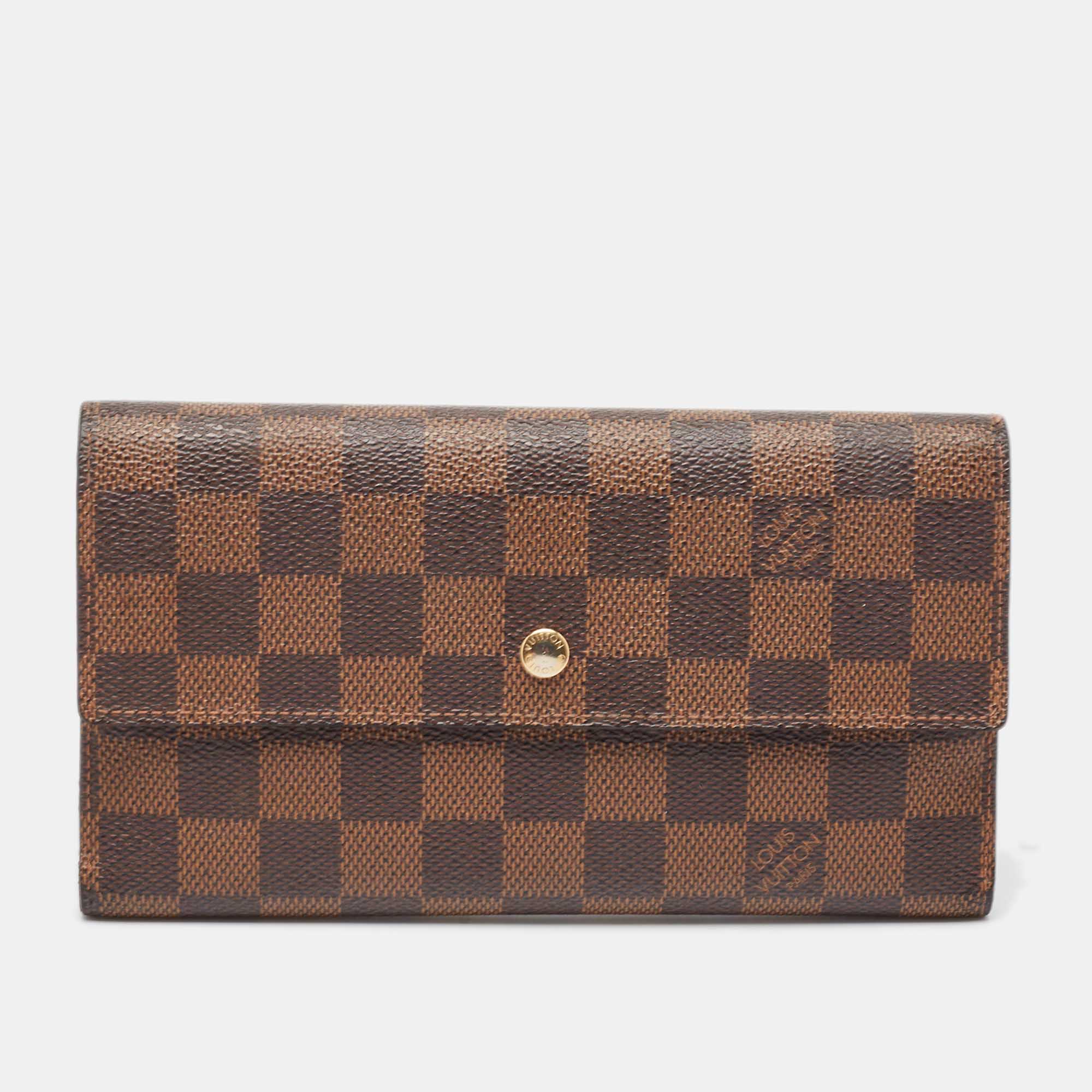 Louis Vuitton Monogram Canvas Porte-Tresor International Wallet