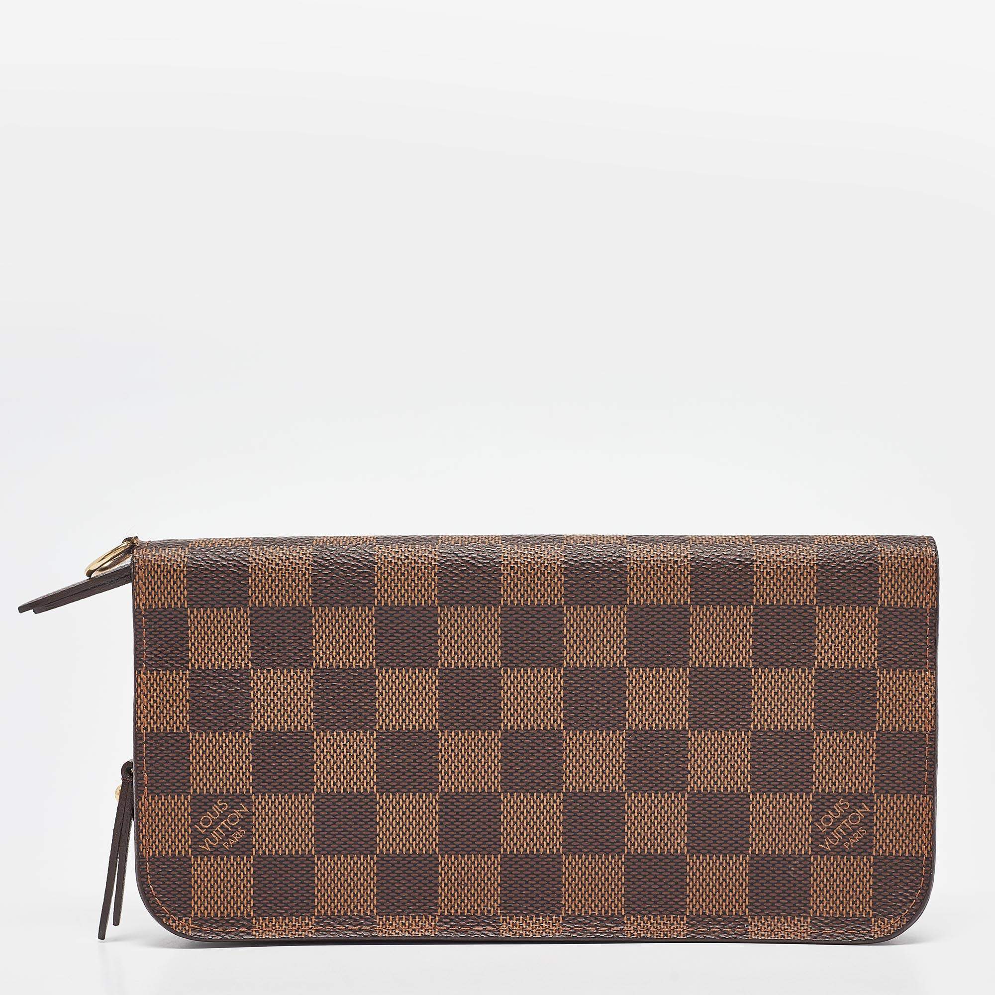 Louis Vuitton Damier Ebene Canvas Insolite Wallet