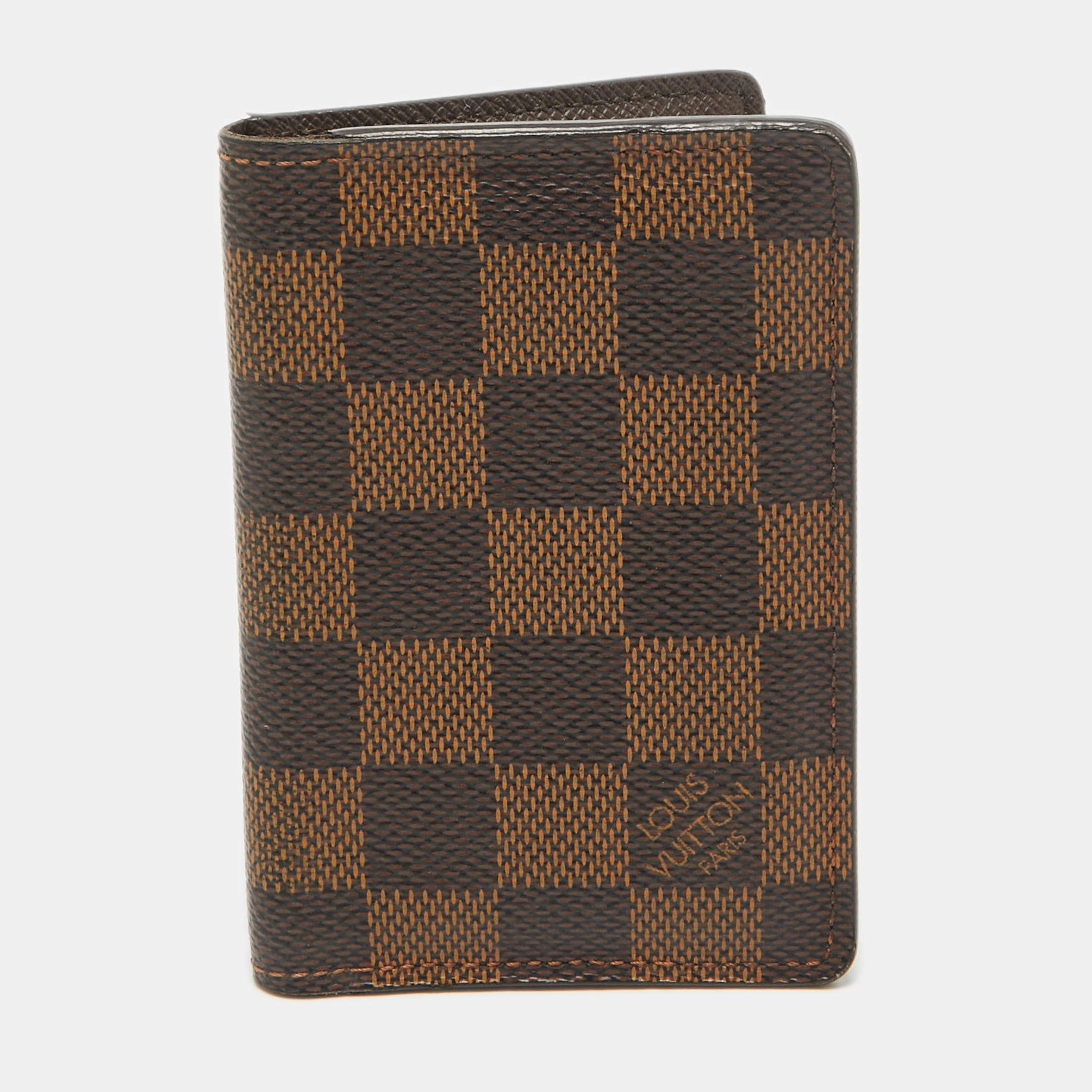Louis Vuitton Damier Ebene Canvas Pocket Organizer