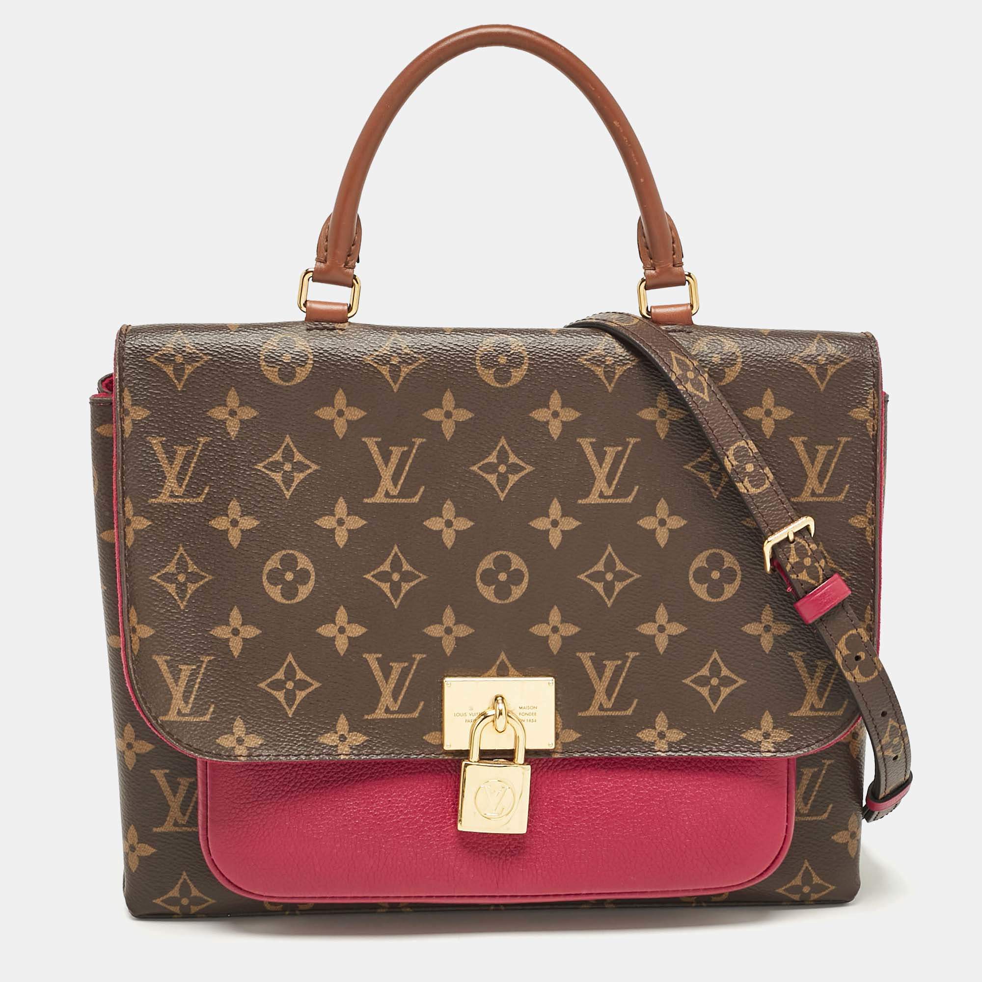 مملوكة مسبقًا Louis Vuitton Aurore Monogram Canvas and Leather Marignan Bag