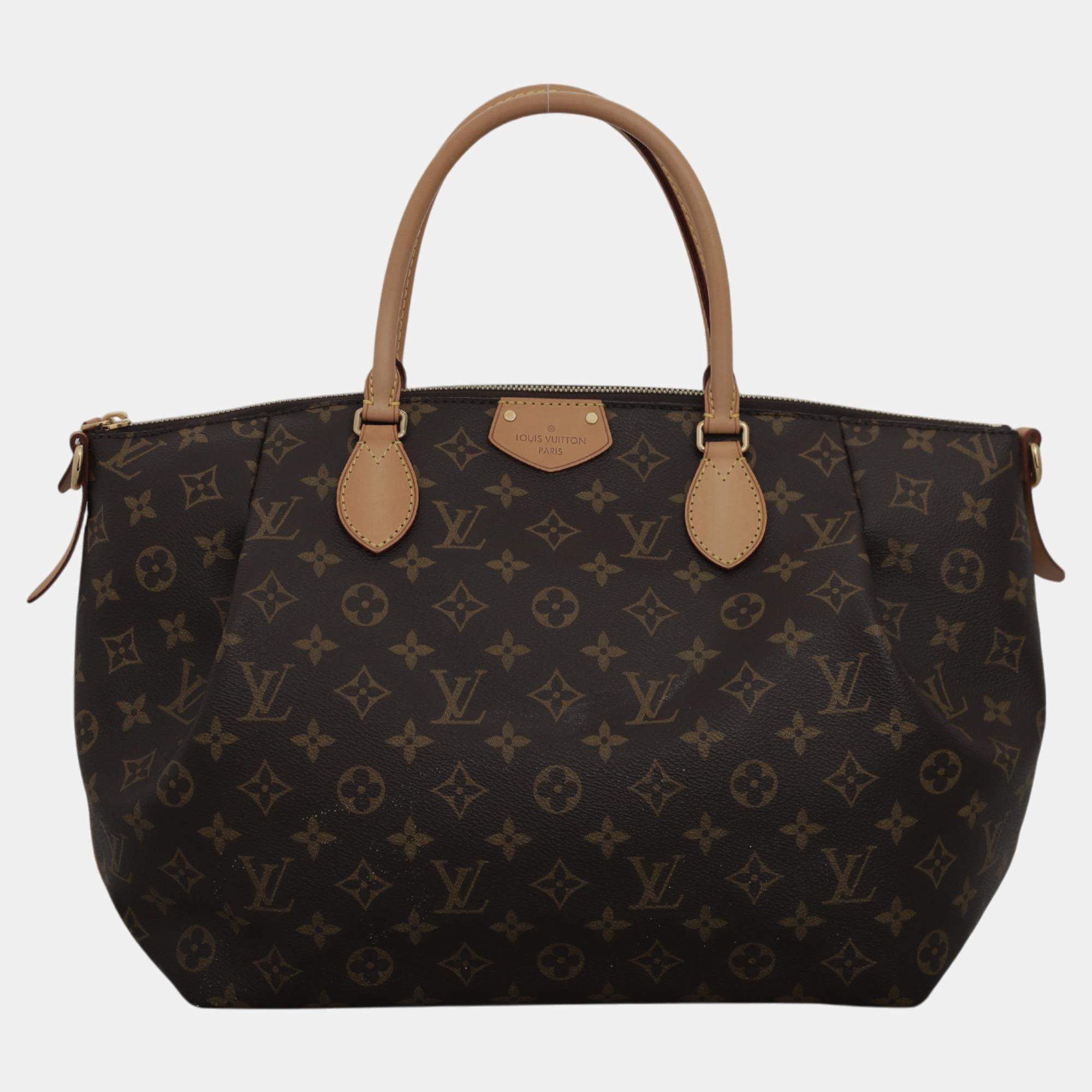 Louis Vuitton Brown Monogram Canvas Turenne Bag 