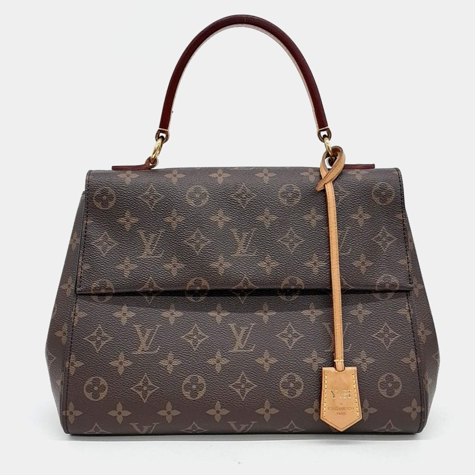 Pre Owned Louis Vuitton Monogram Clooney MM bag