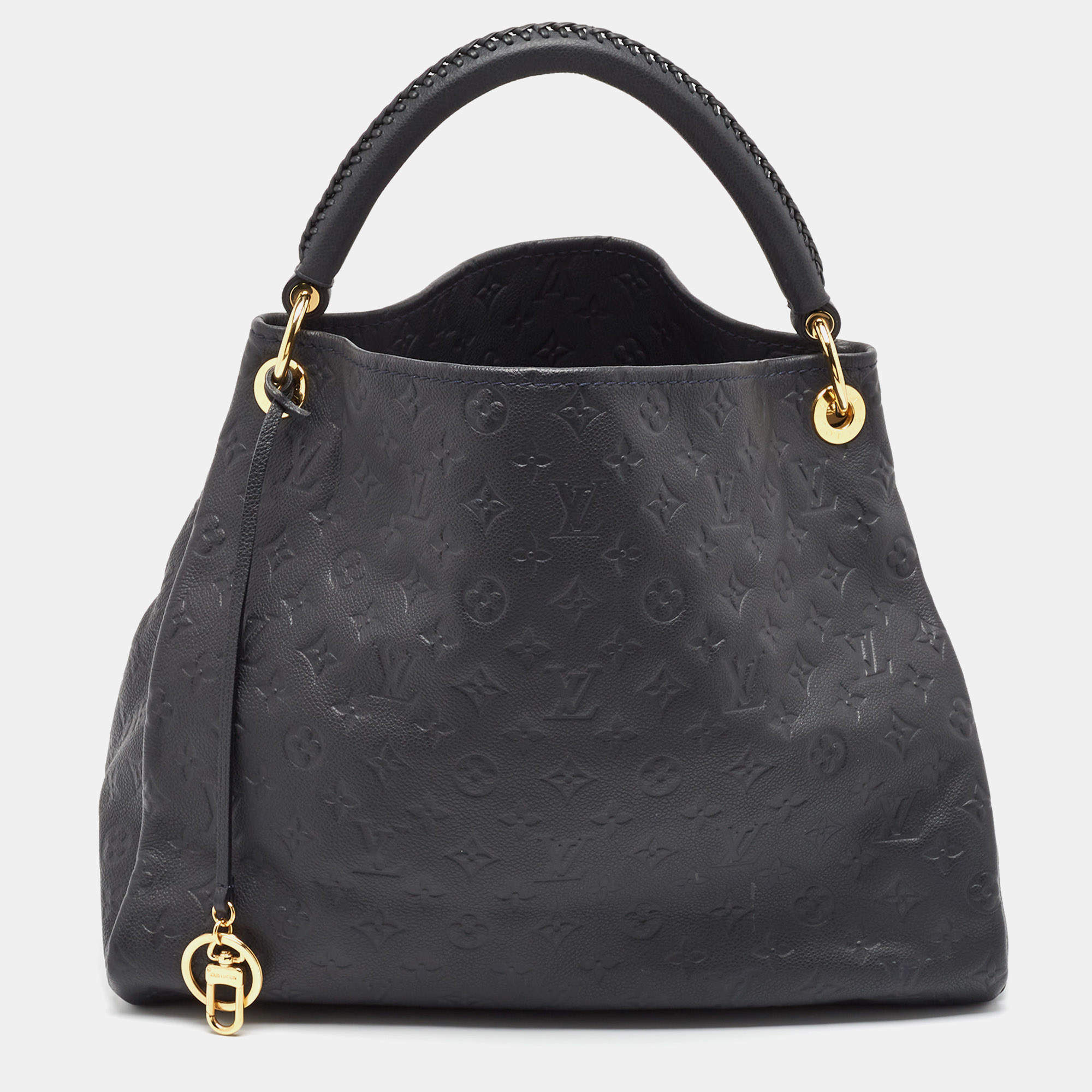 Pre Owned Louis Vuitton Bleu Infini Monogram Empreinte Leather Artsy MM Bag