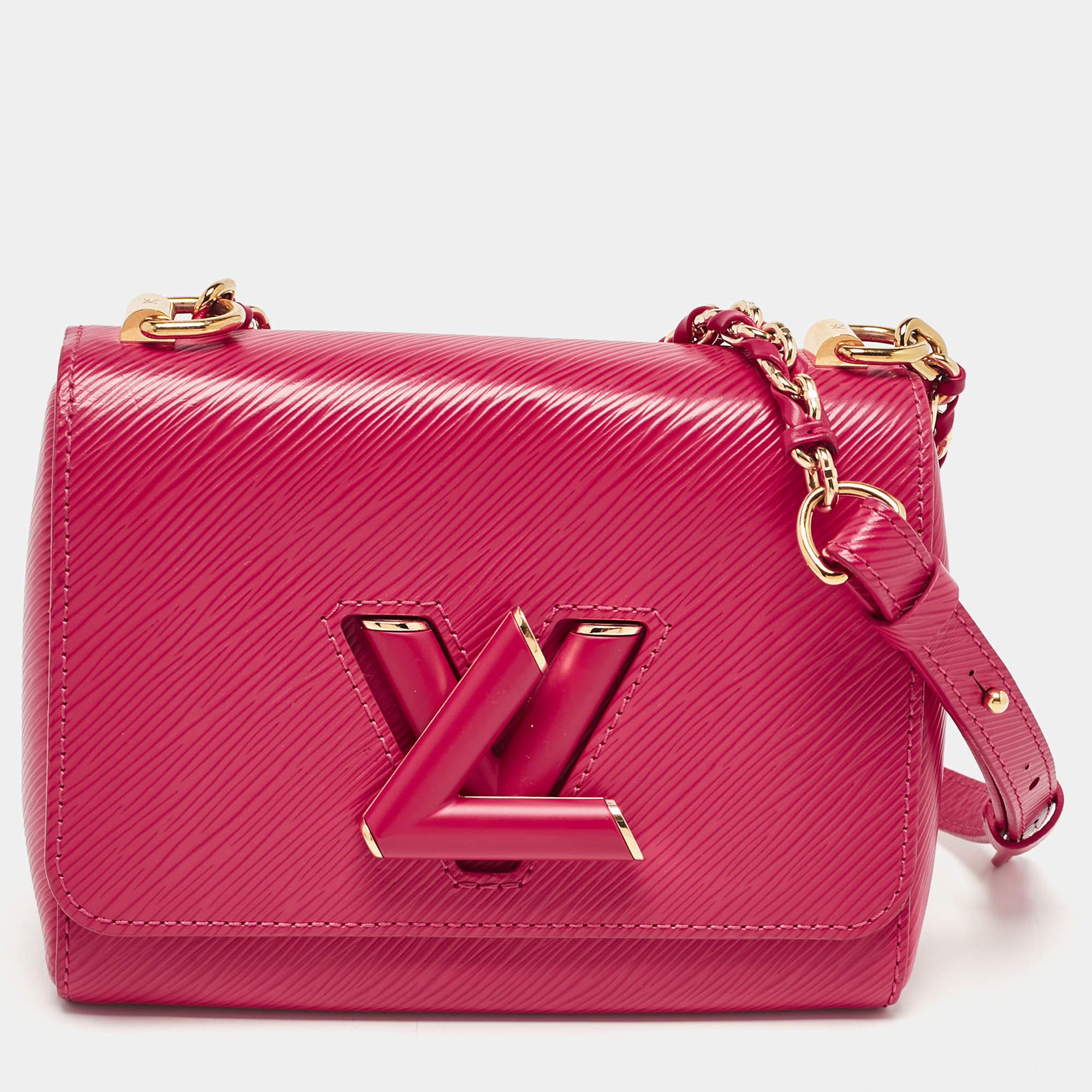 Louis Vuitton Pivoine Epi Leather Twist PM Bag