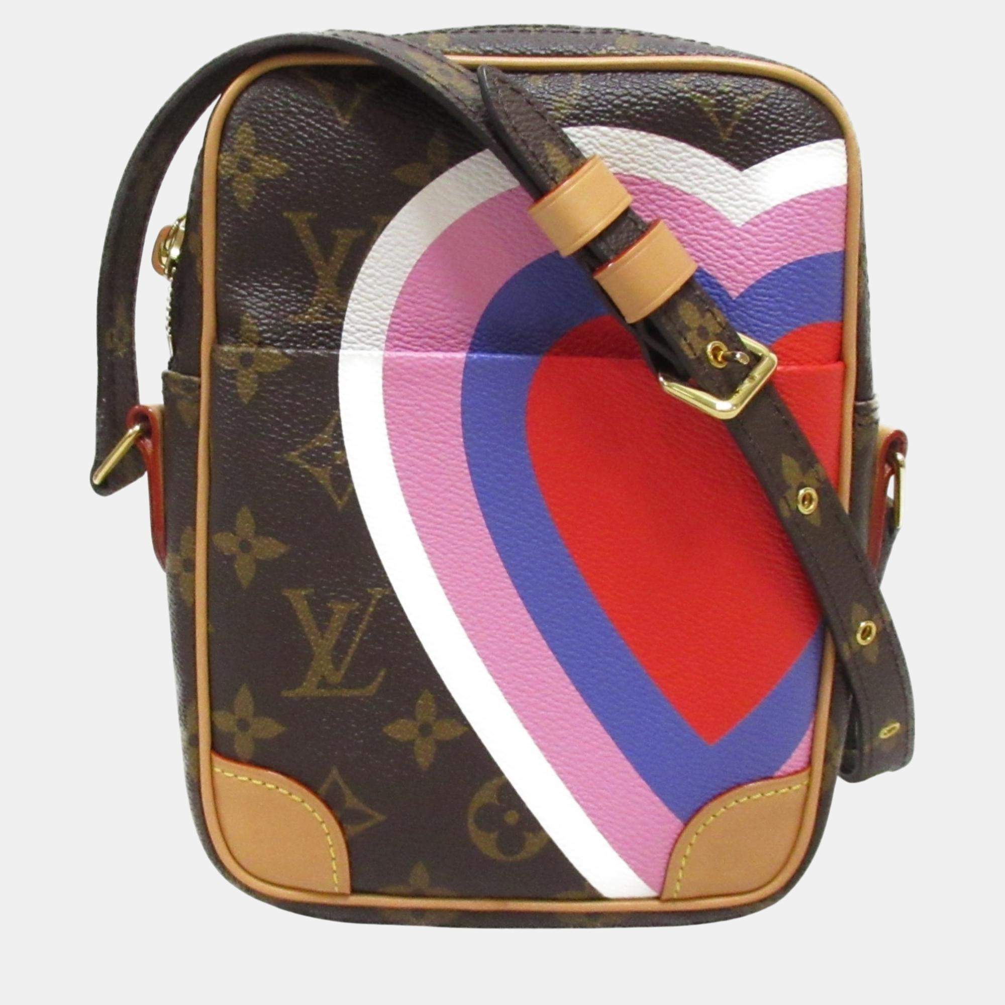 Louis Vuitton Coated Canvas Monogram Multicolor Panam Set Shoulder Bag