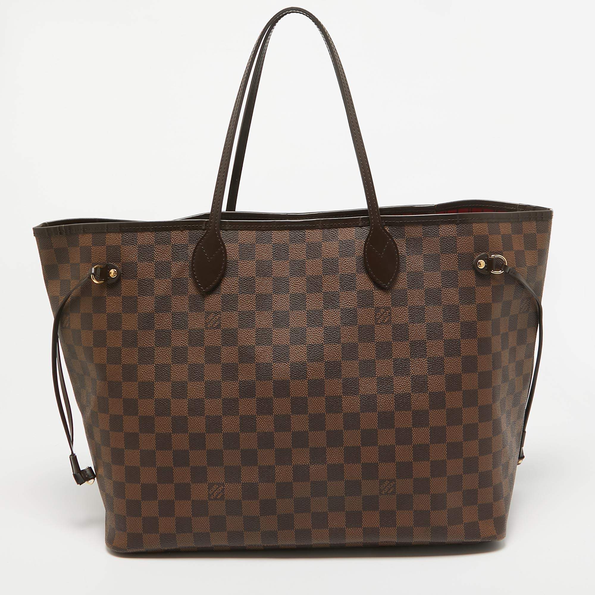 Louis Vuitton Damier Ebene Canvas Neverfull GM Bag