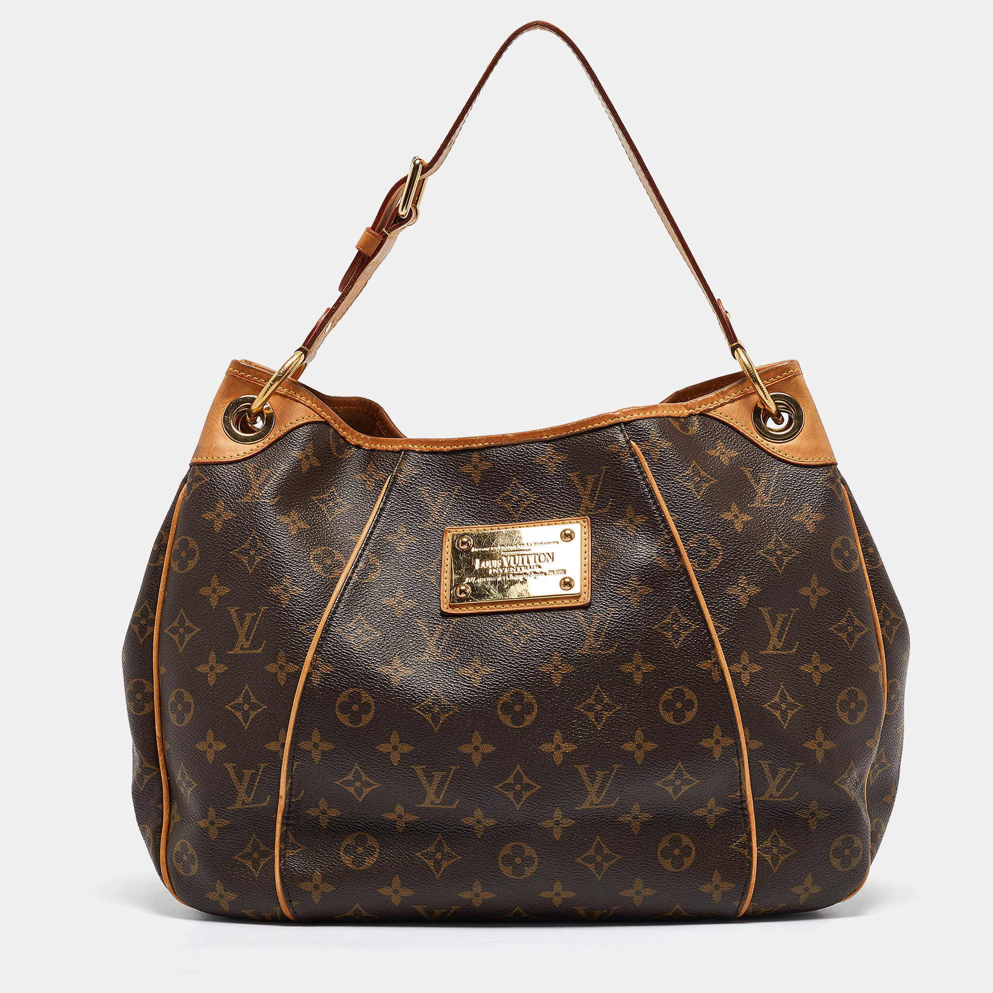 Pre Owned Louis Vuitton Monogram Canvas Galliera PM Bag