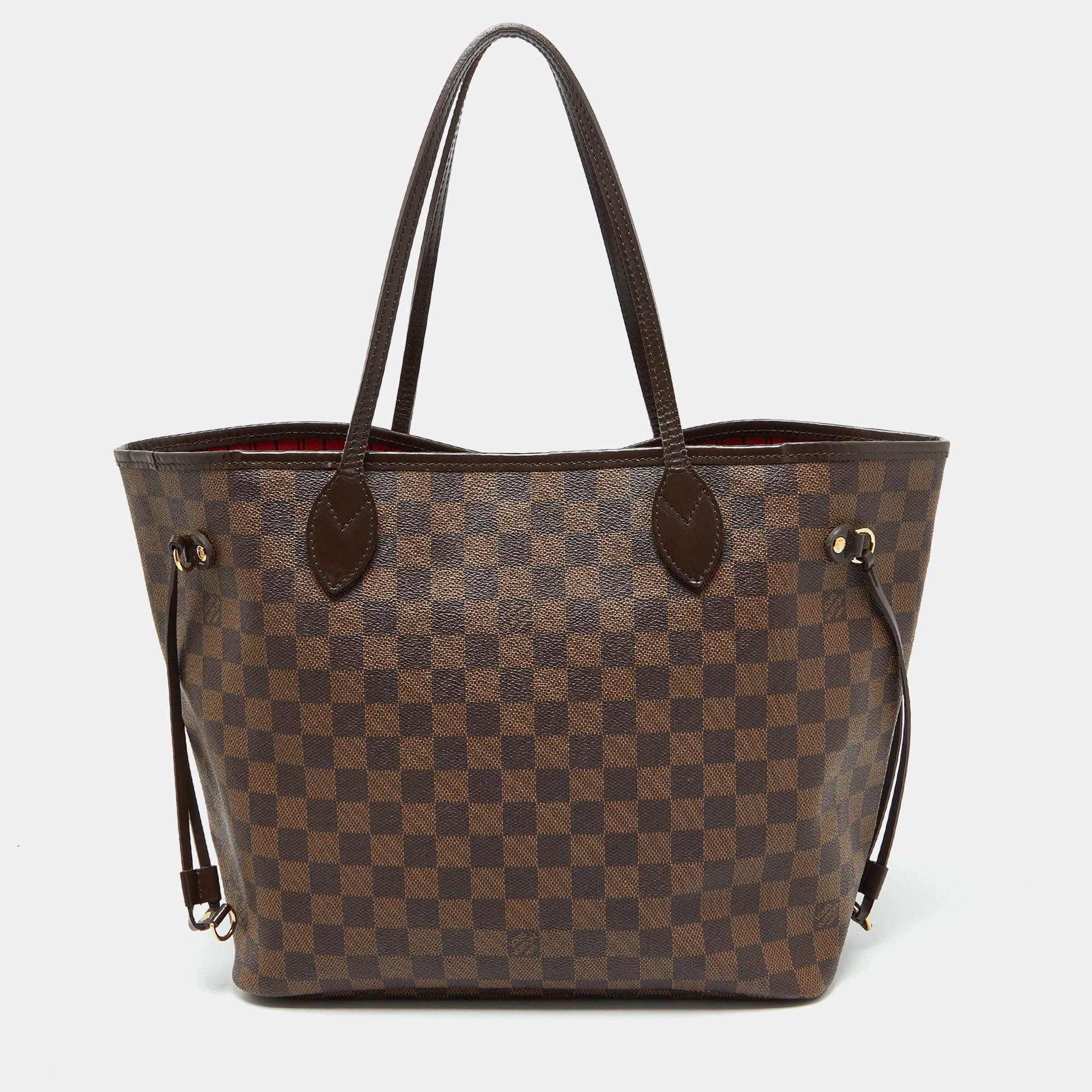Louis Vuitton Damier Ebene Canvas Neverfull MM Bag