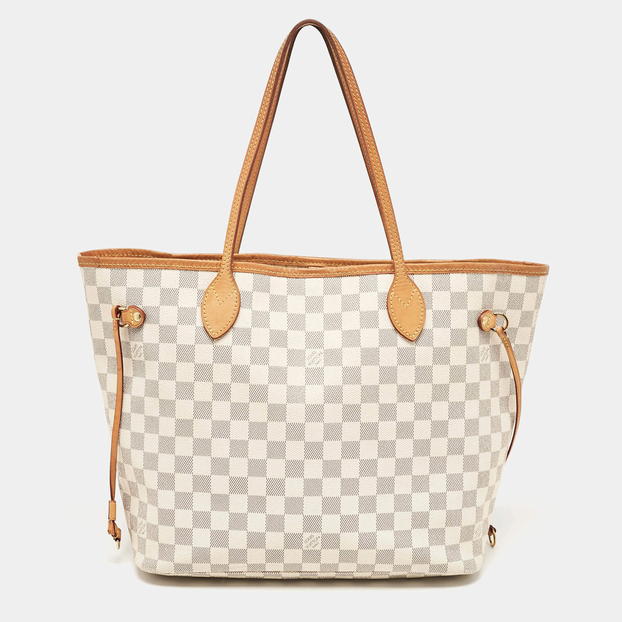 Louis Vuitton Damier Azur Neverfull MM Bag