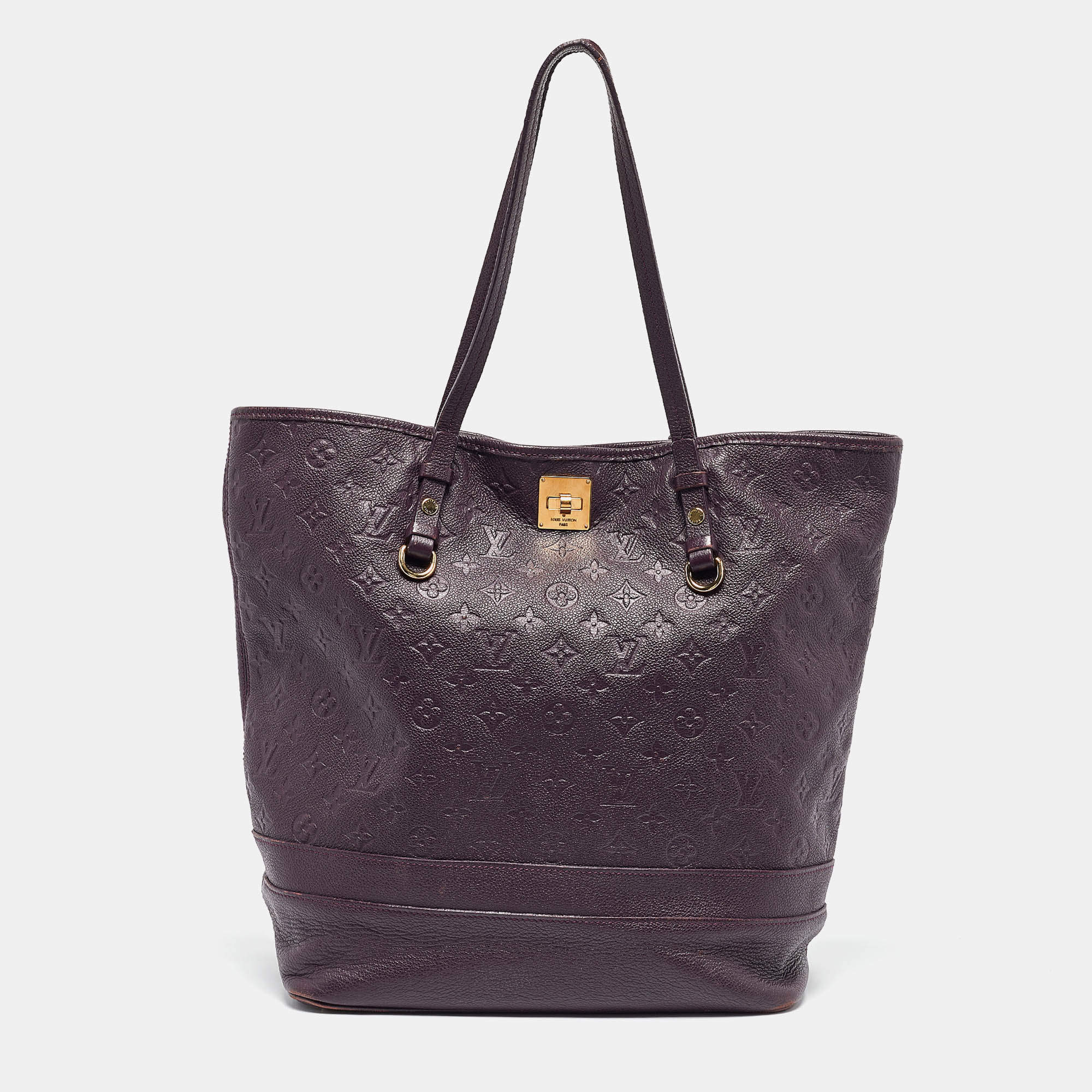 Louis Vuitton Aube Monogram Empreinte Leather Citadine GM Bag