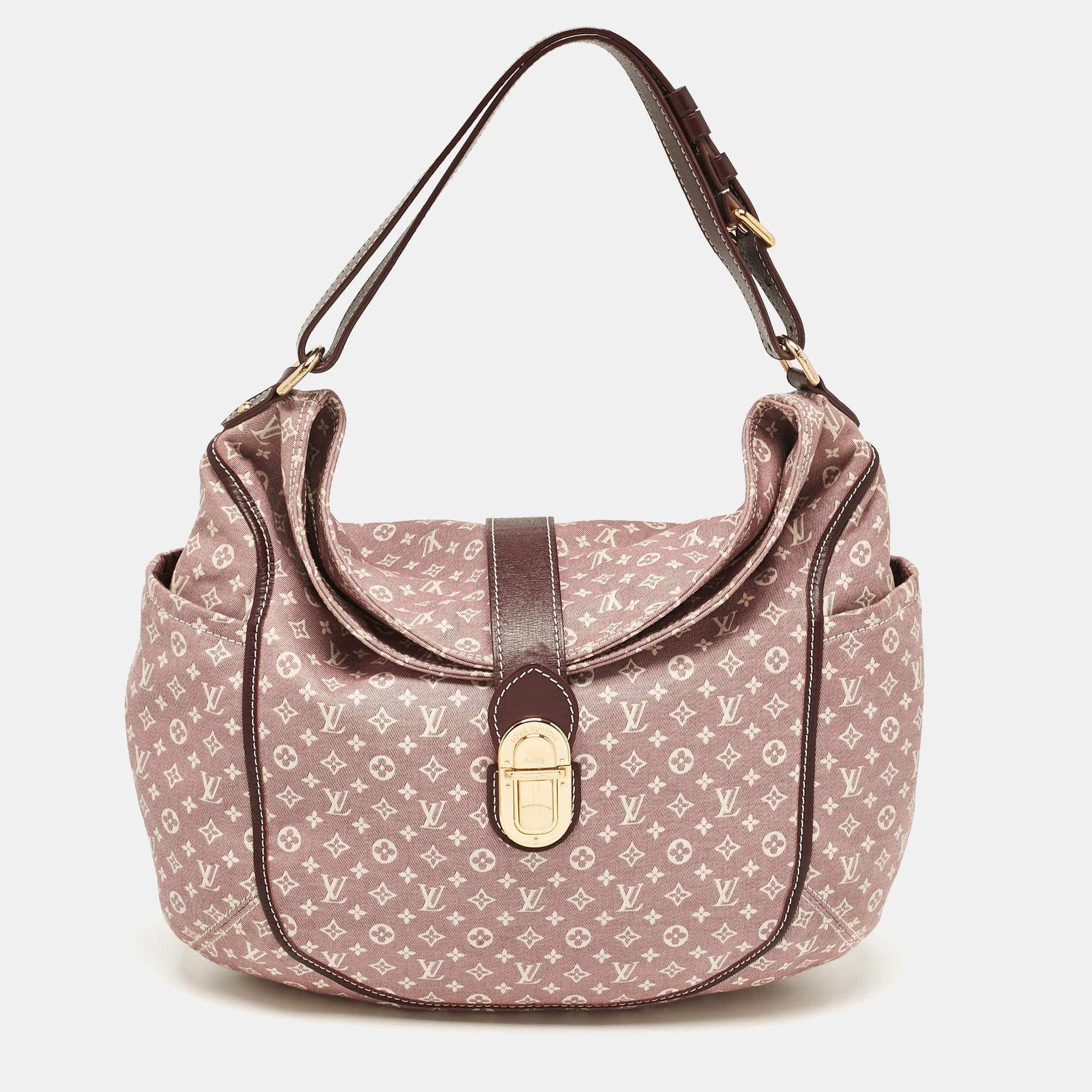 Pre Owned Louis Vuitton Sepia Monogram Mini Lin Idylle Romance Bag