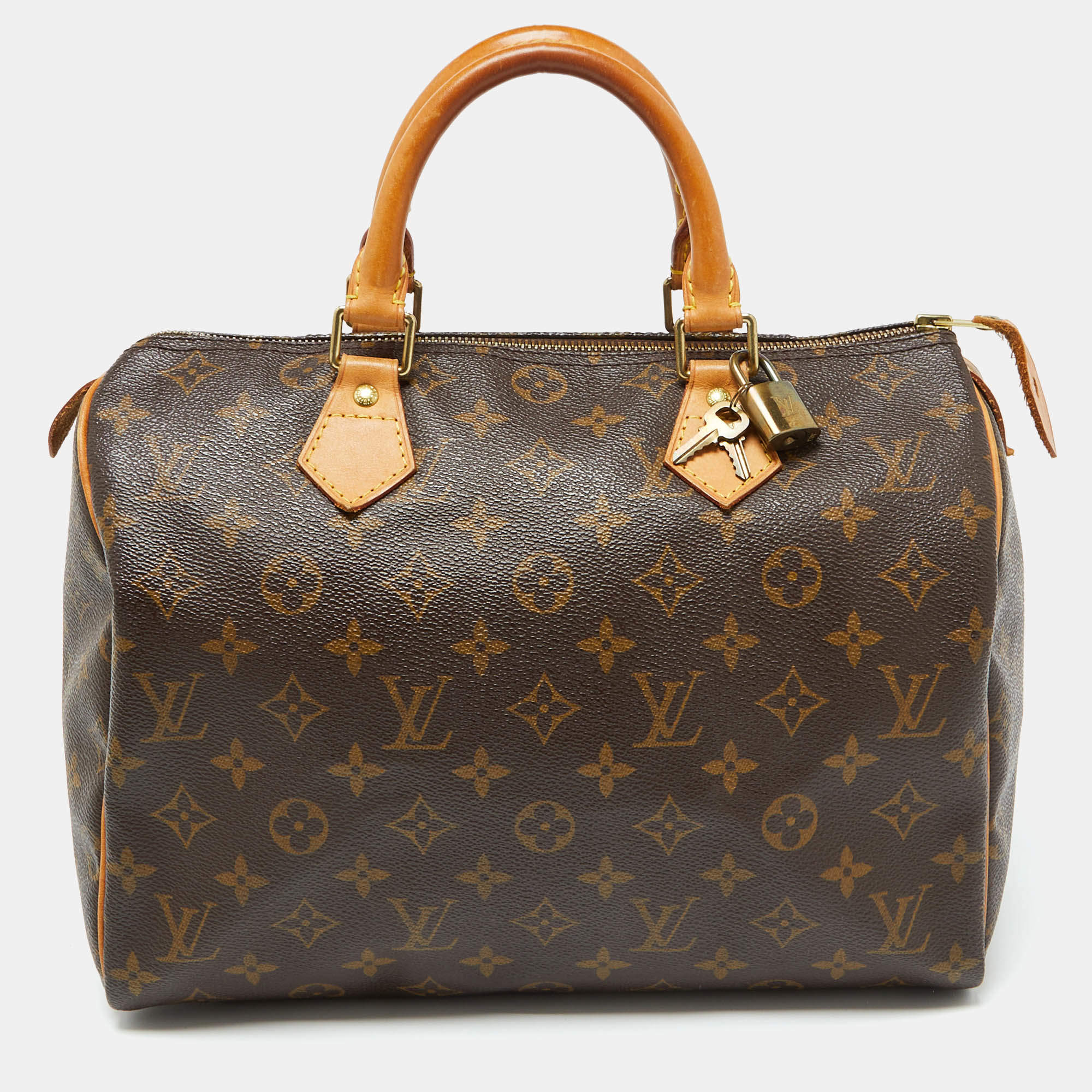 Louis Vuitton Monogram Canvas Speedy 30 Bag