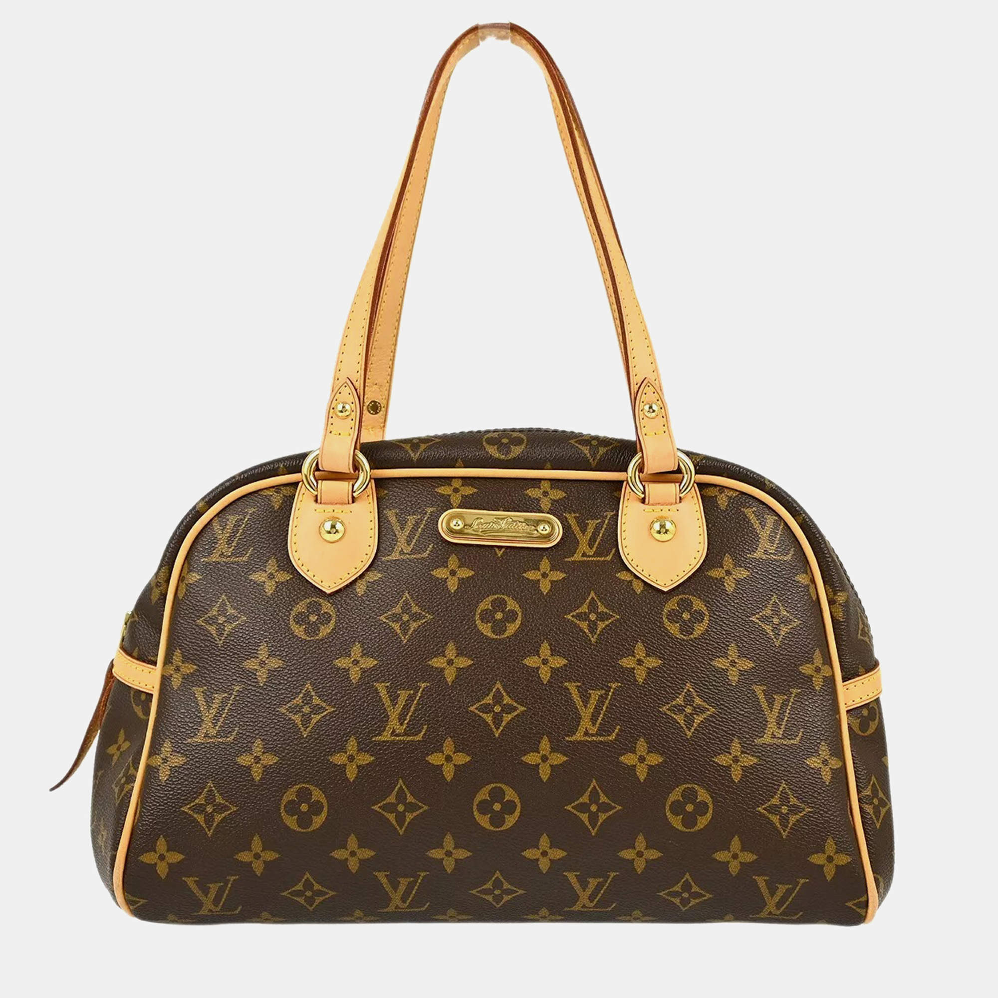 Pre Owned Louis Vuitton Monogram Montorgueil PM Handbag