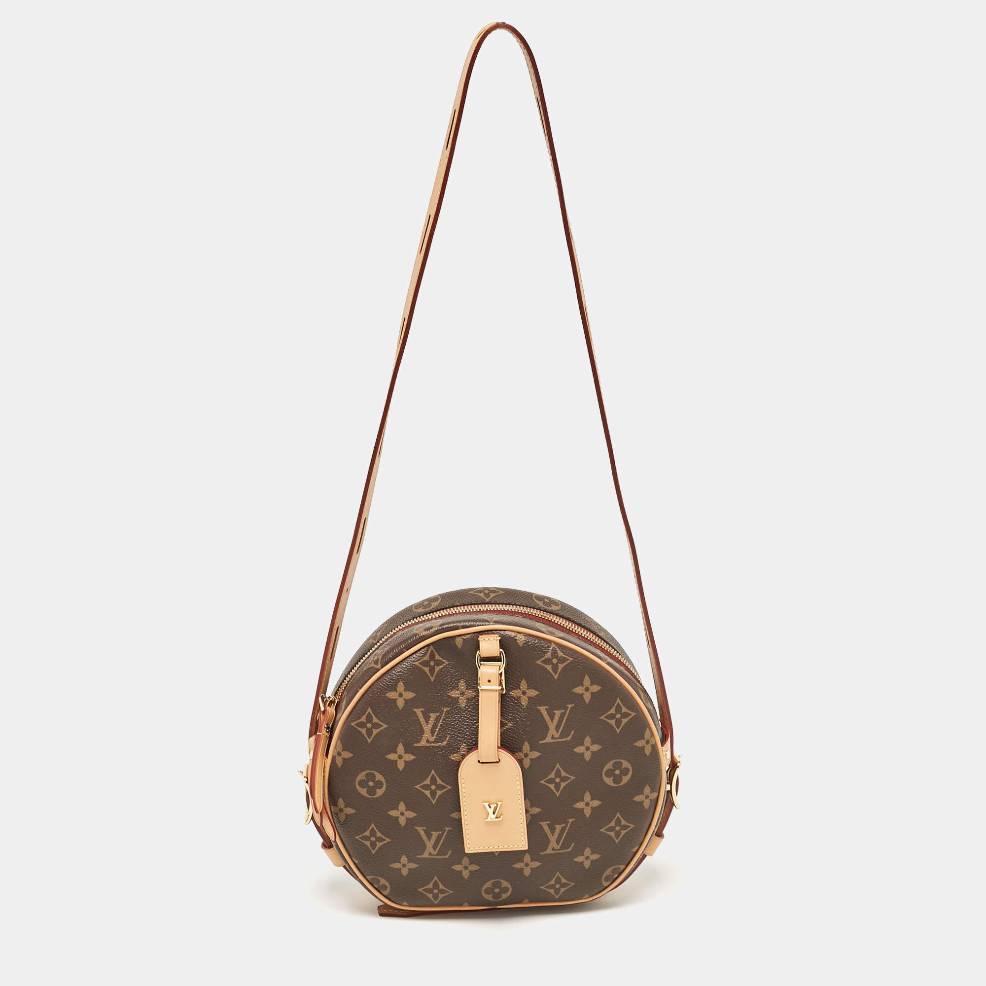 Pre Owned Louis Vuitton Monogram Canvas Boite Chapeau Souple MM Bag