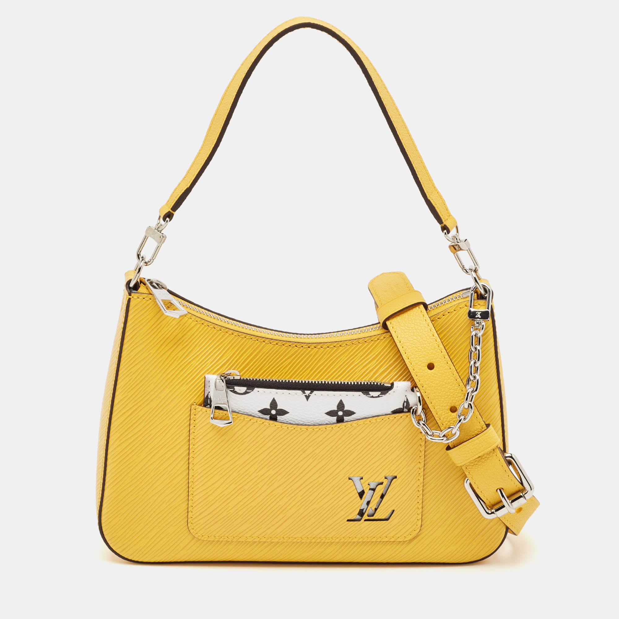 Pre Owned Louis Vuitton Jauned'or Epi Leather Marelle Bag