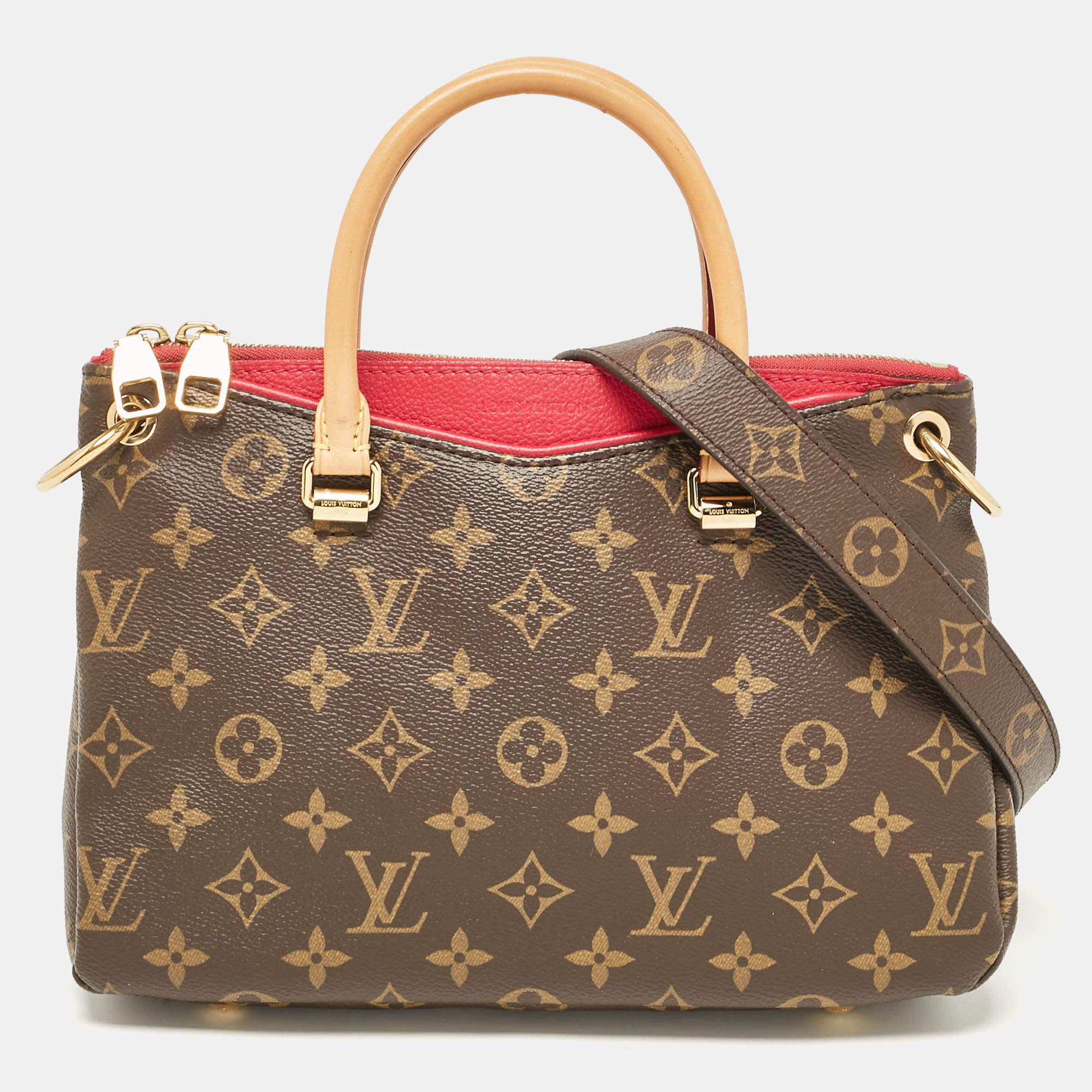 مملوكة مسبقًا Louis Vuitton Fuchsia Monogram Canvas Pallas BB Bag