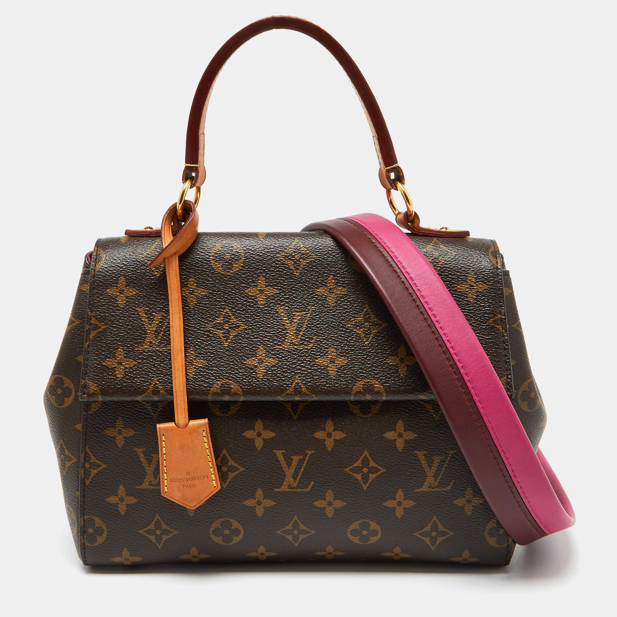 Pre Owned Louis Vuitton Monogram Canvas Cluny BB Bag