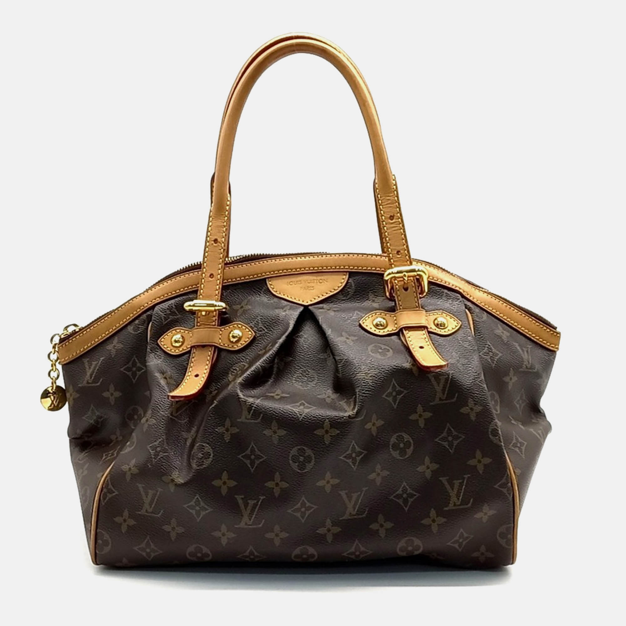 مملوكة مسبقًا Louis Vuitton Brown Canvas Louis Vuitton Monogram Tivoli GM Bag