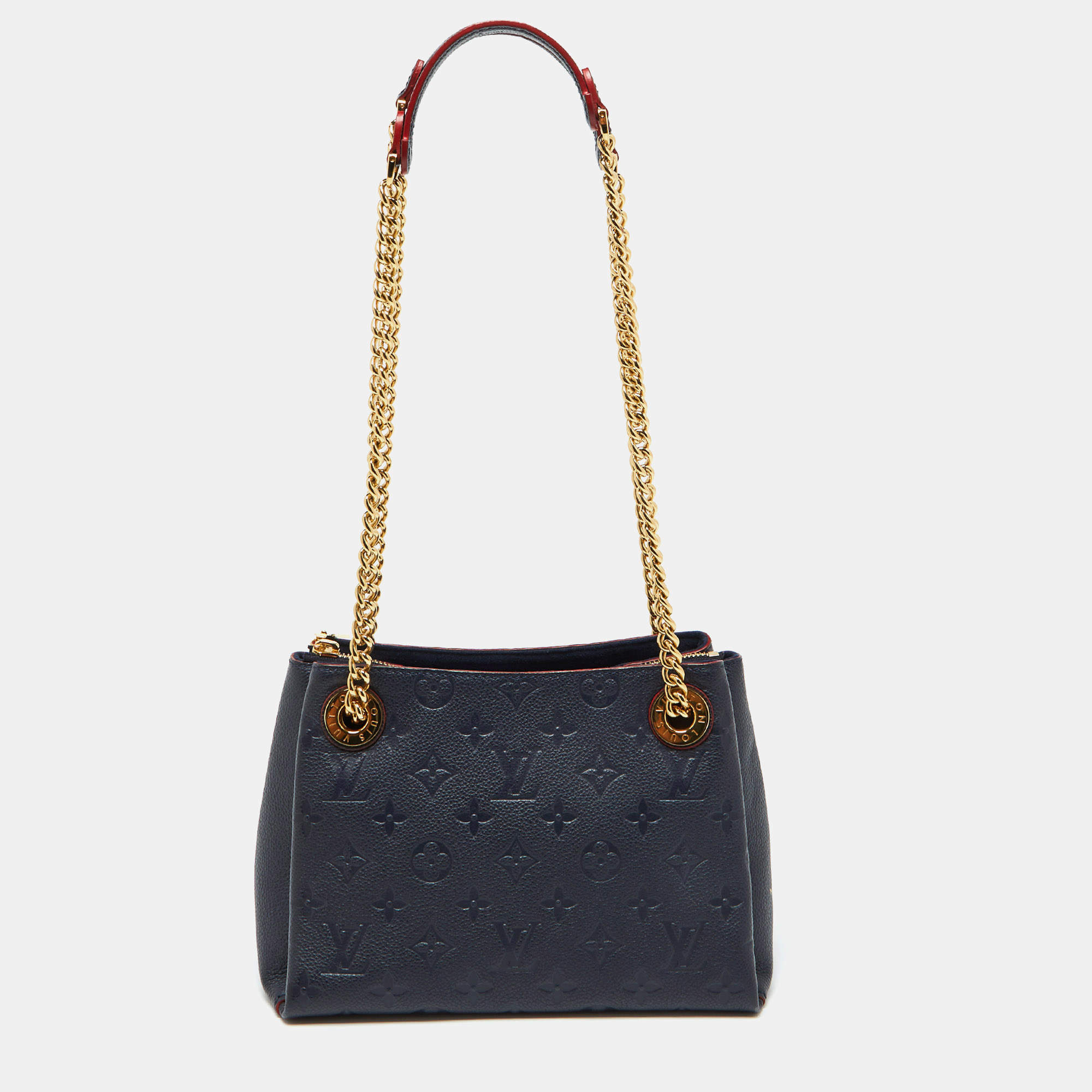 مملوكة مسبقًا Louis Vuitton Bleu Infini Monogram Empreinte Leather Surene BB Bag