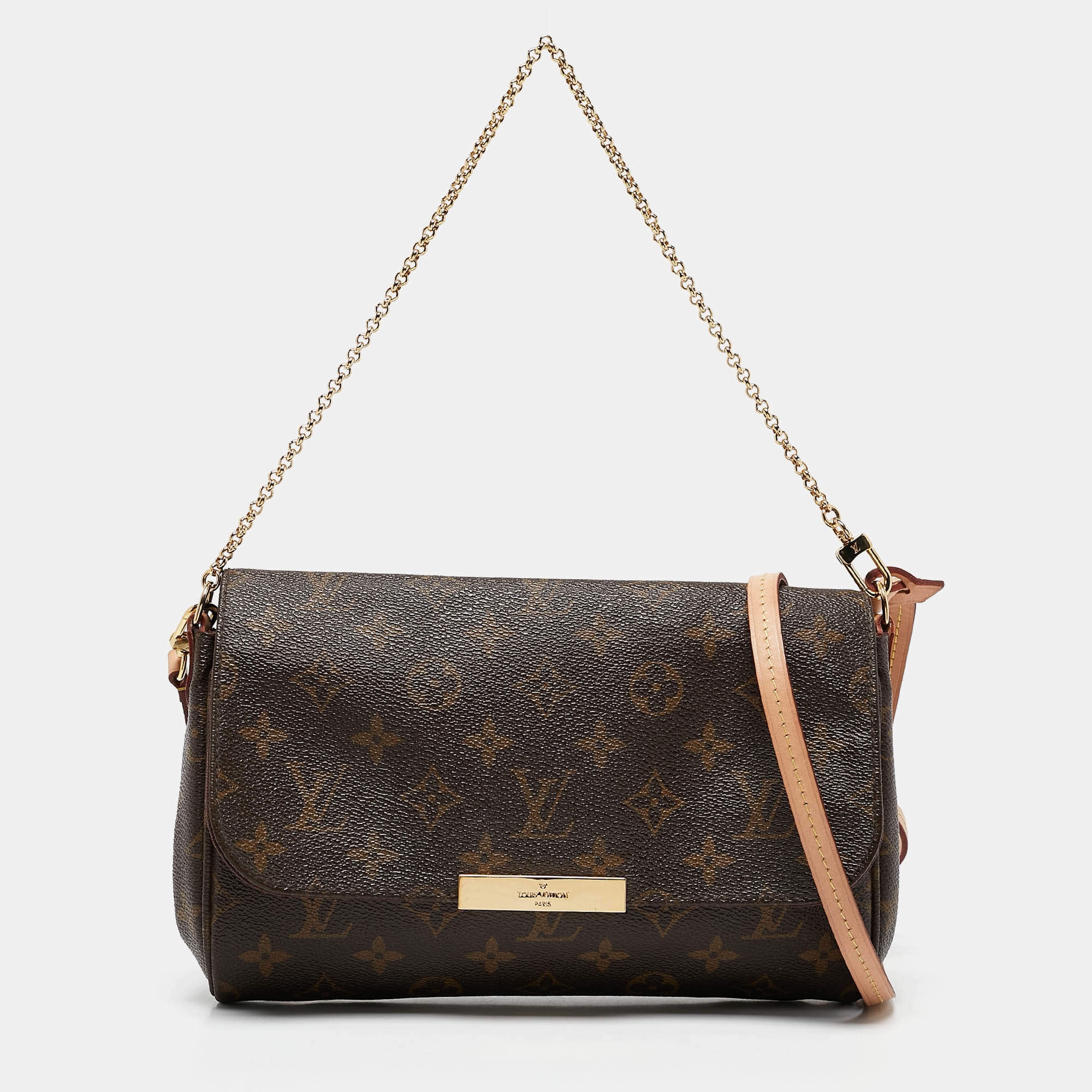 Pre Owned Louis Vuitton Monogram Canvas Favorite MM Bag
