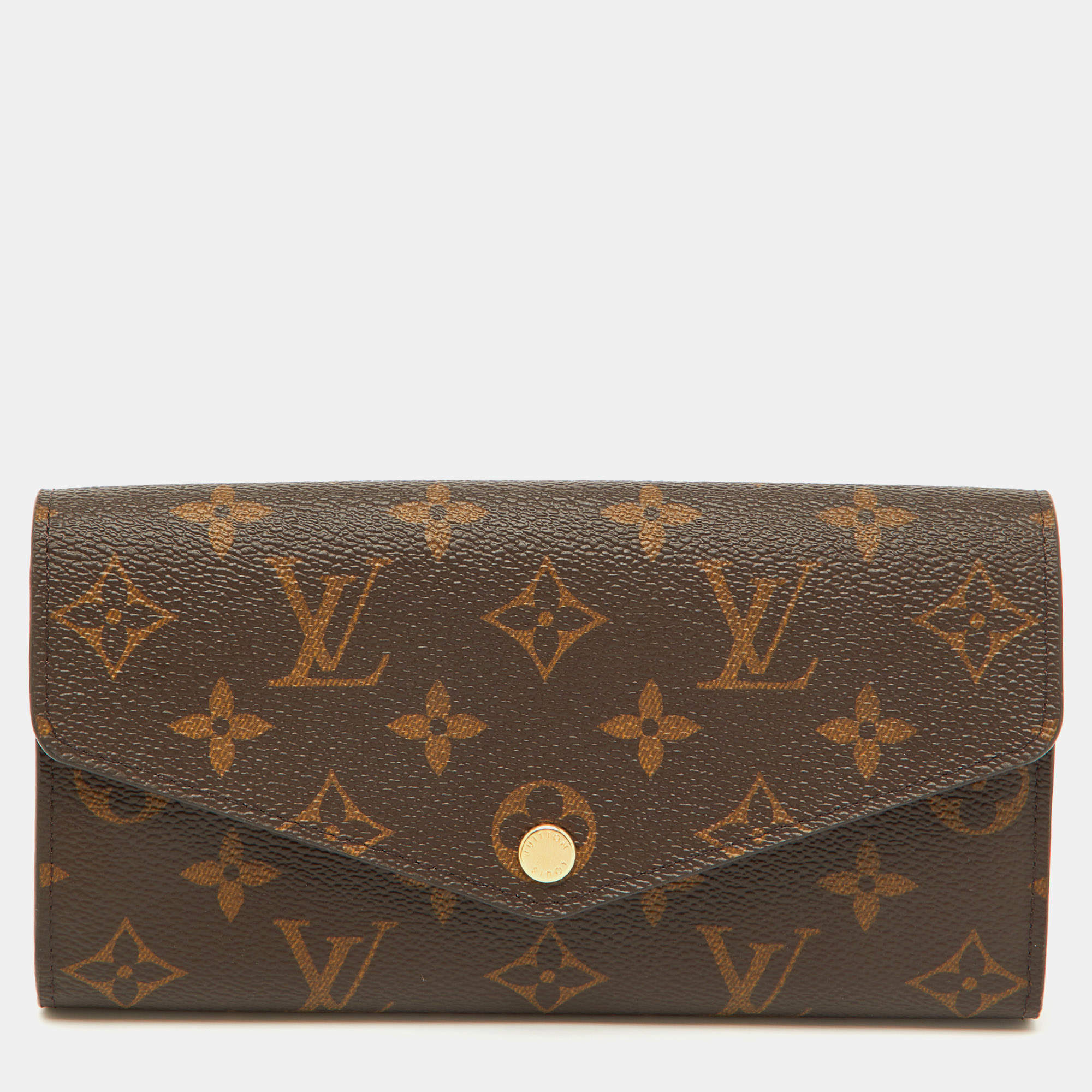 مملوكة مسبقًا Louis Vuitton Monogram Canvas Sarah Wallet