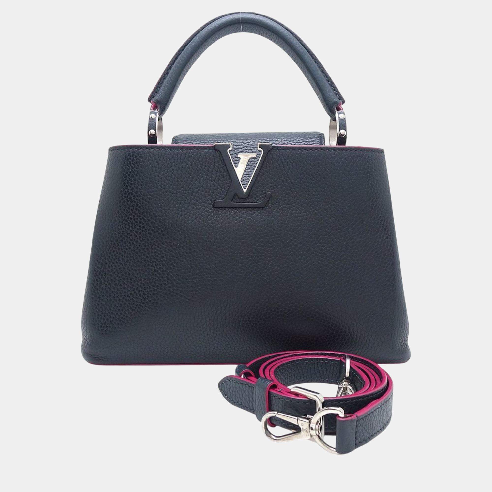Louis Vuitton Parnassea Line Cobalt Fuchsia Capucines Bb Bag