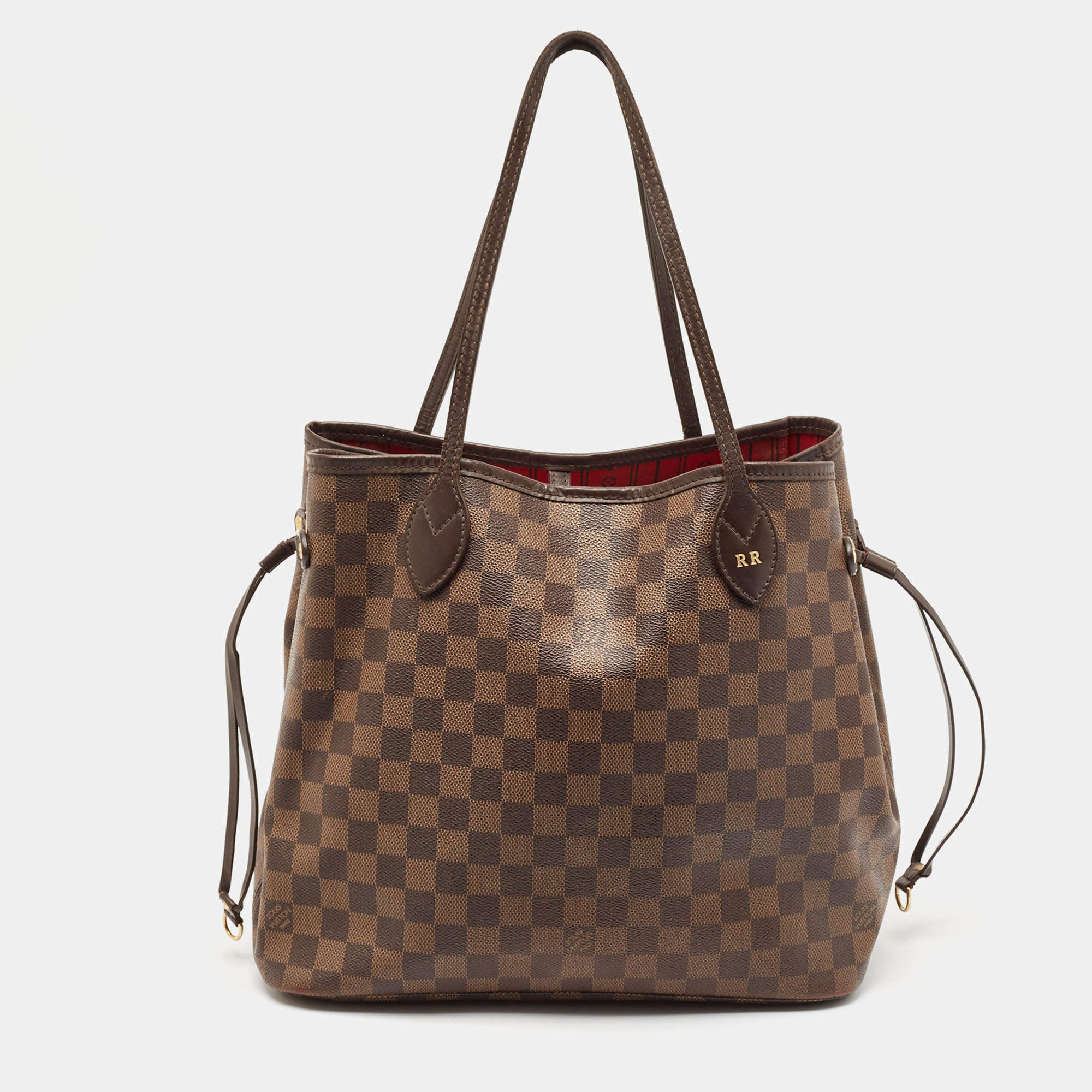 Louis Vuitton Damier Ebene Canvas Neverfull MM Bag