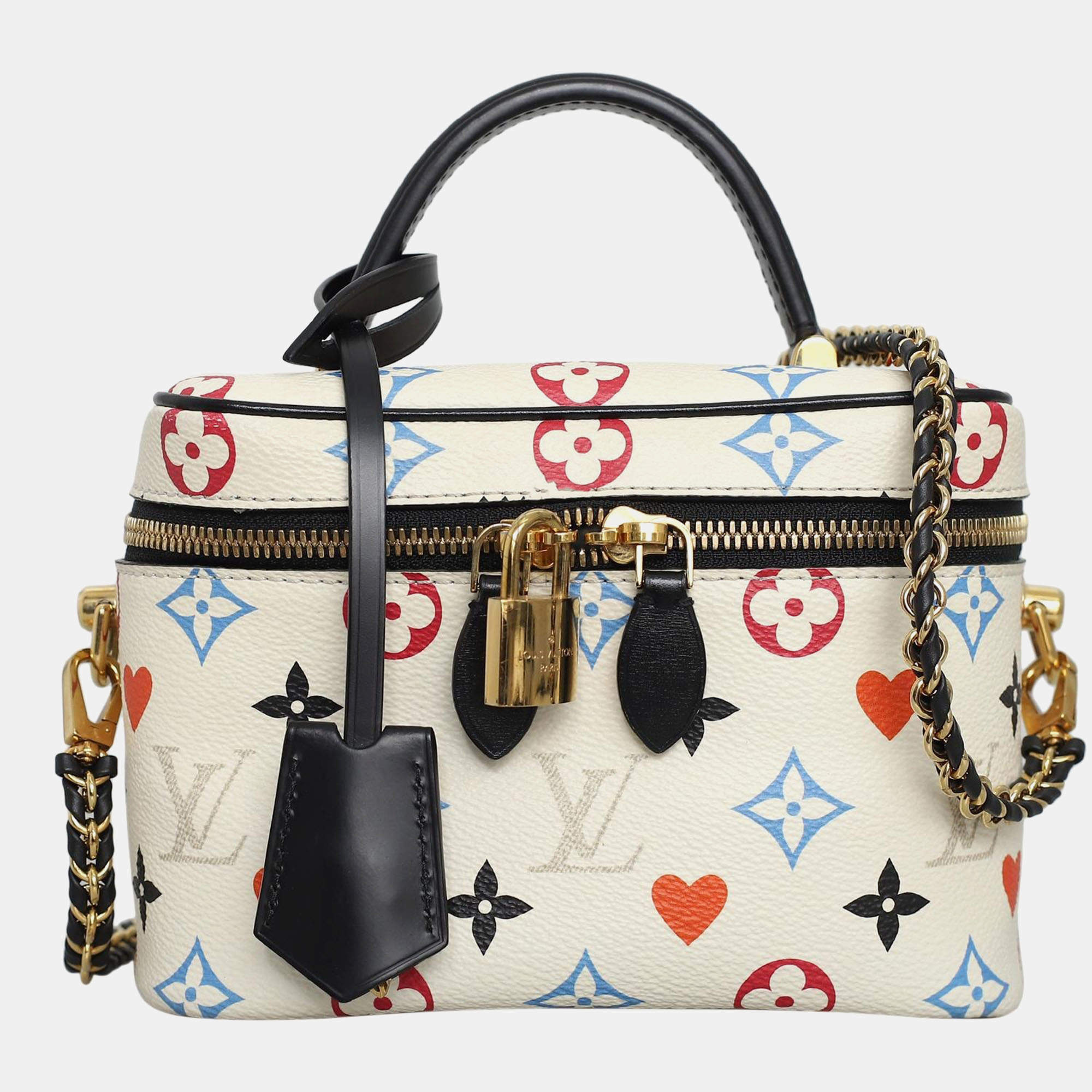 Pre Owned Louis Vuitton Game On Monogram Vanity PM Bag