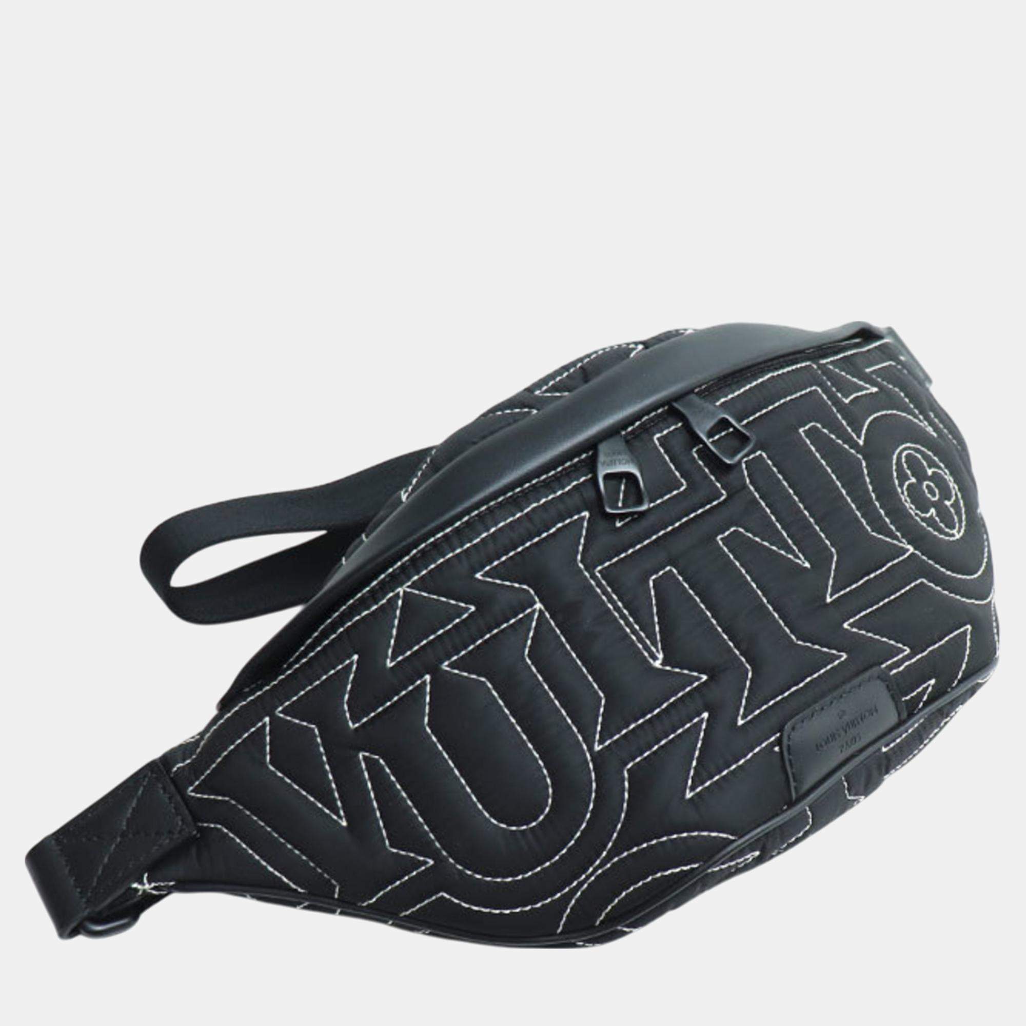 Louis Vuitton Black LV Snow Discovery PM Bum Bag